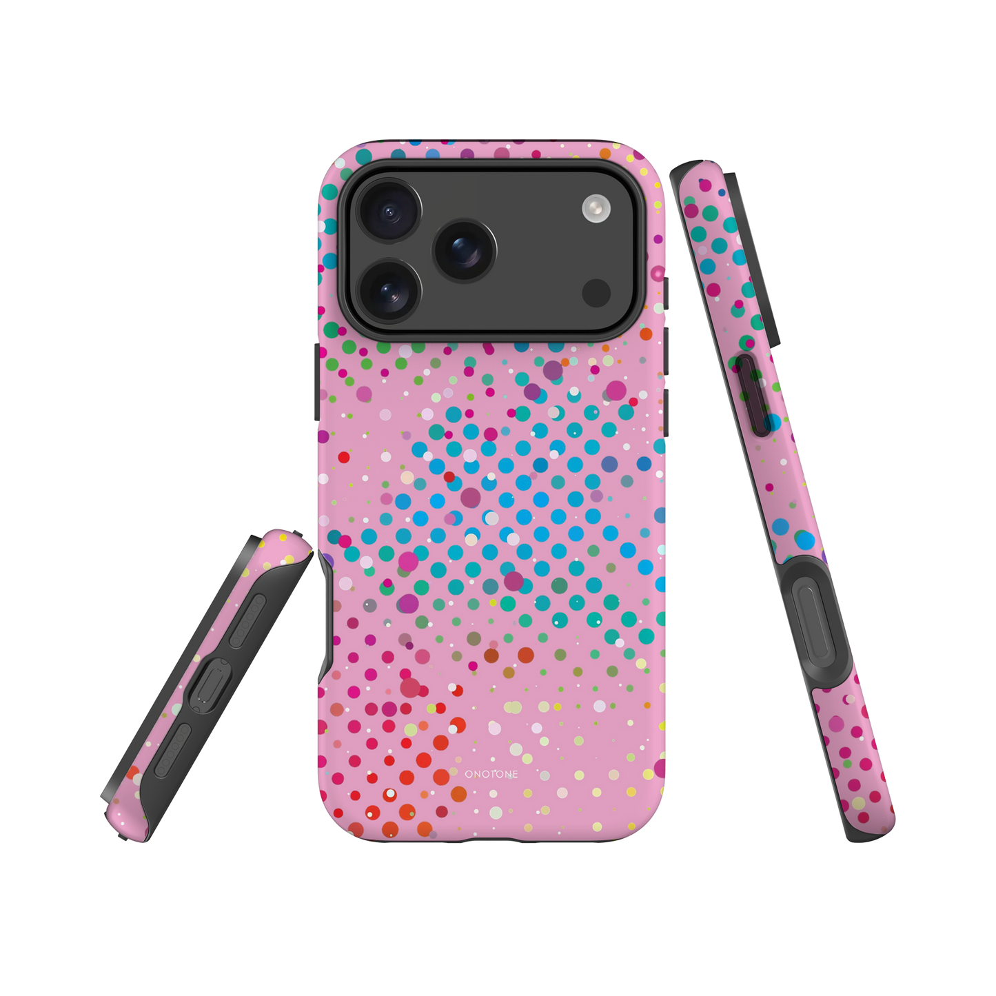Orchid Pink Polka Dot iPhone 17 (MagSafe) Case