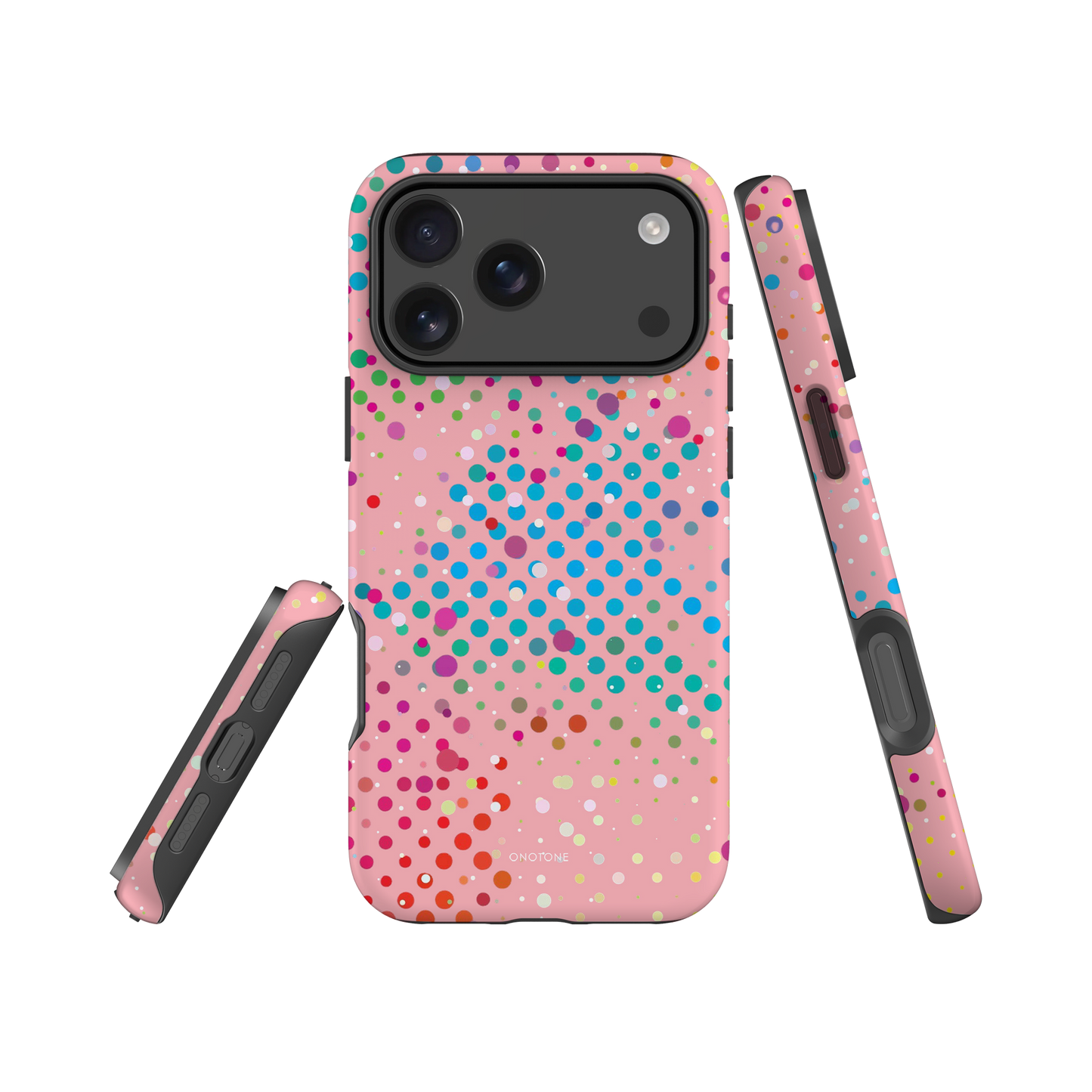 Mulberry Pink Polka Dot iPhone 17 Pro (MagSafe) Case
