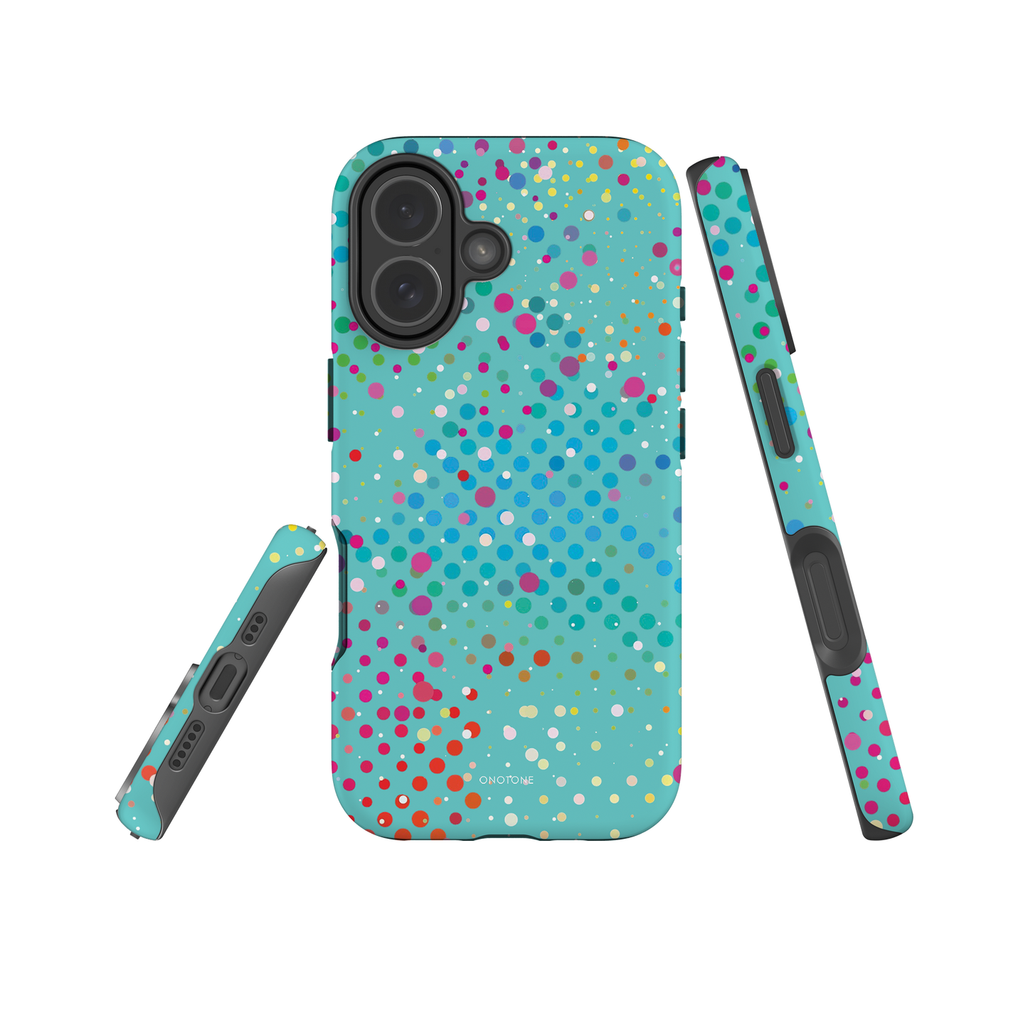 Maximum Blue Green Polka Dot iPhone 17 (MagSafe) Case