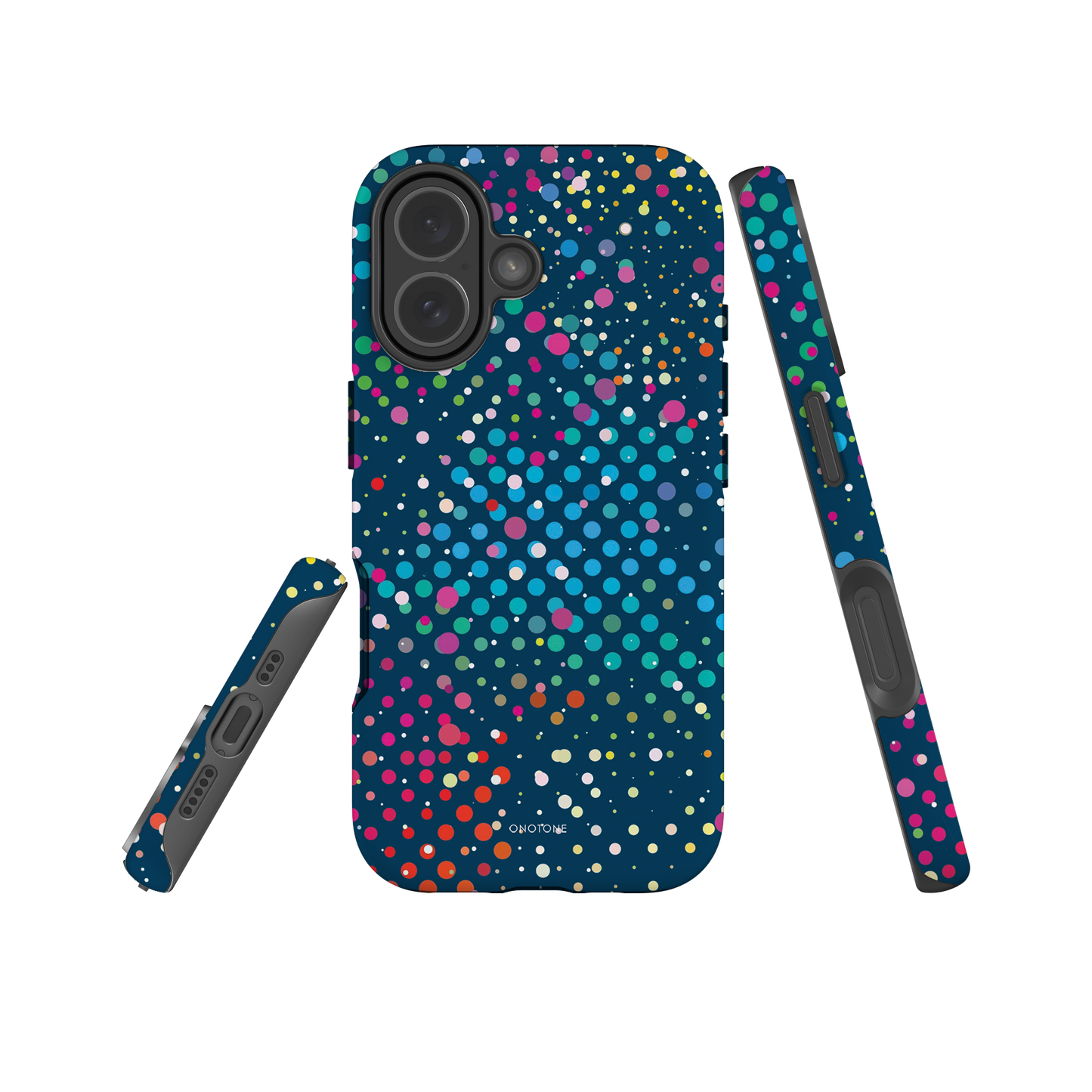 Blue Polka Dot iPhone 17 (MagSafe) Case