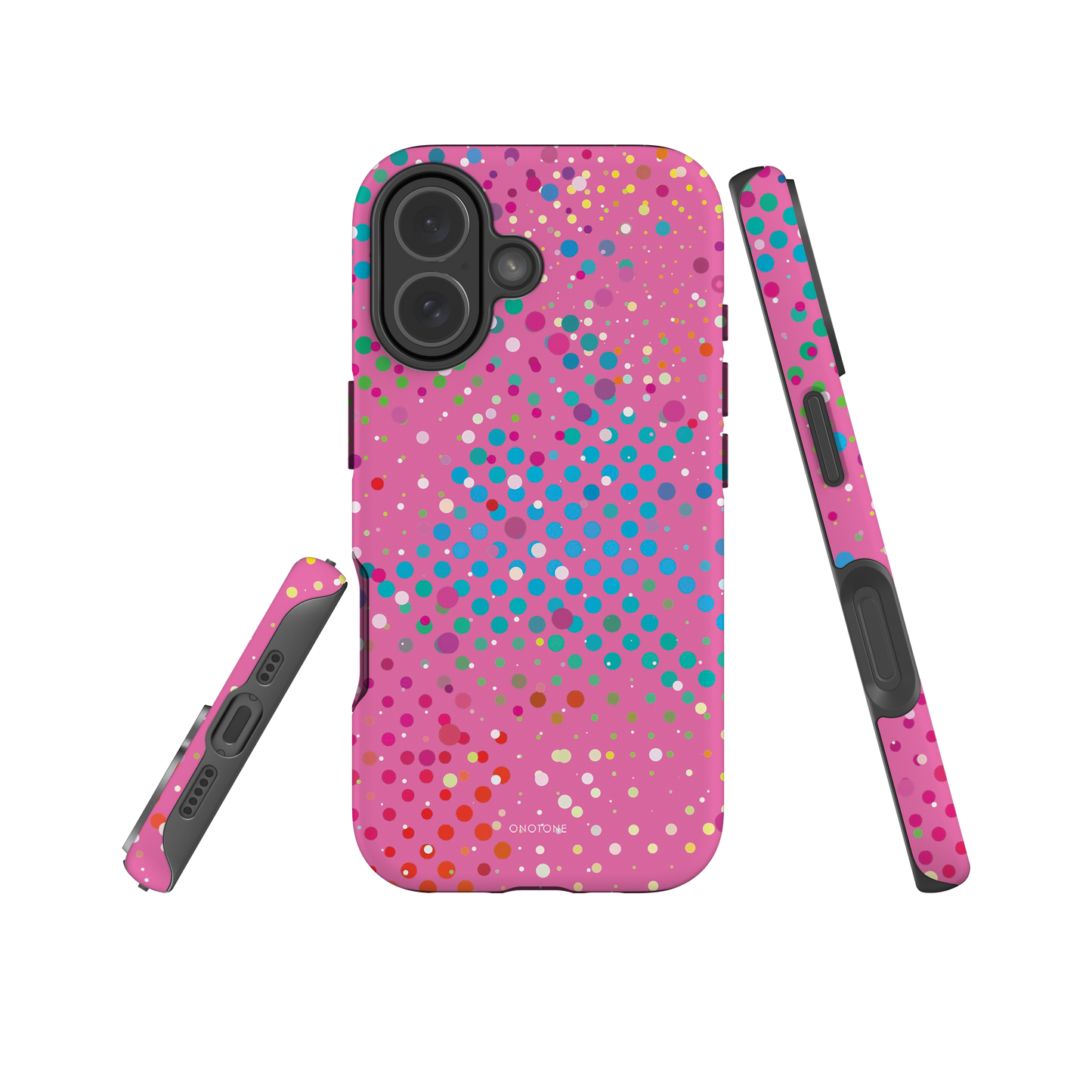 Flamingo Pink Polka Dot iPhone 17 (MagSafe) Case