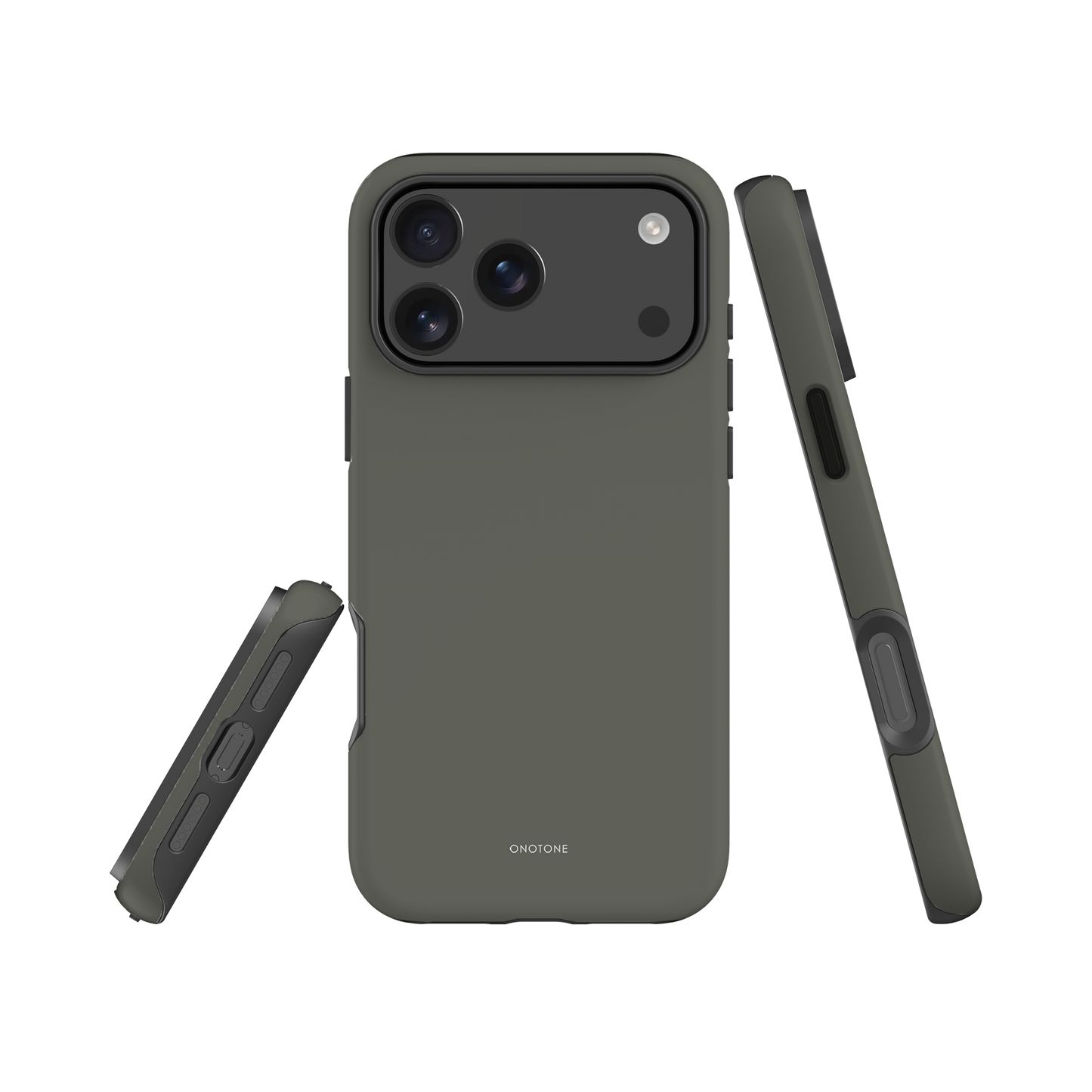 GRAY MINIMALIST IPHONE® CASE - PANTONE® 417