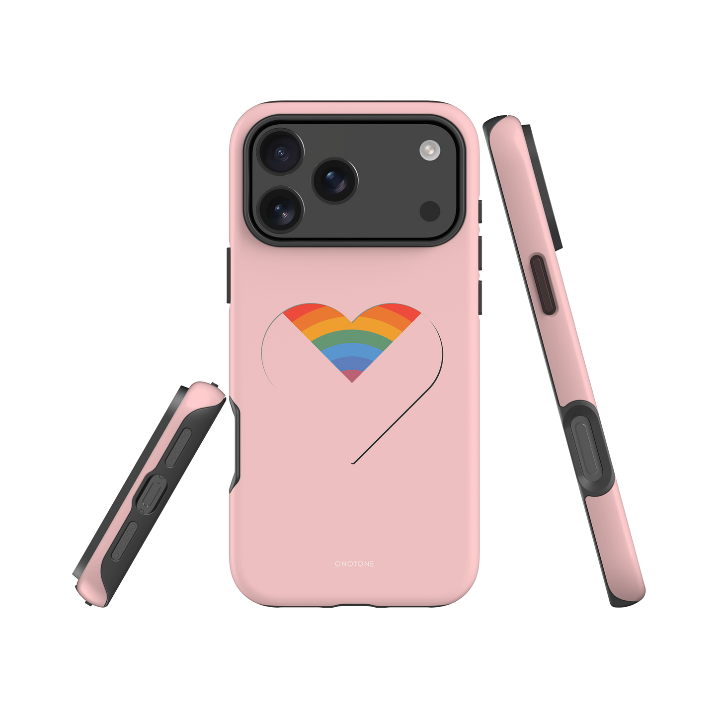 Dual Layer rainbow modern iPhone® Case ( MD-1561)
