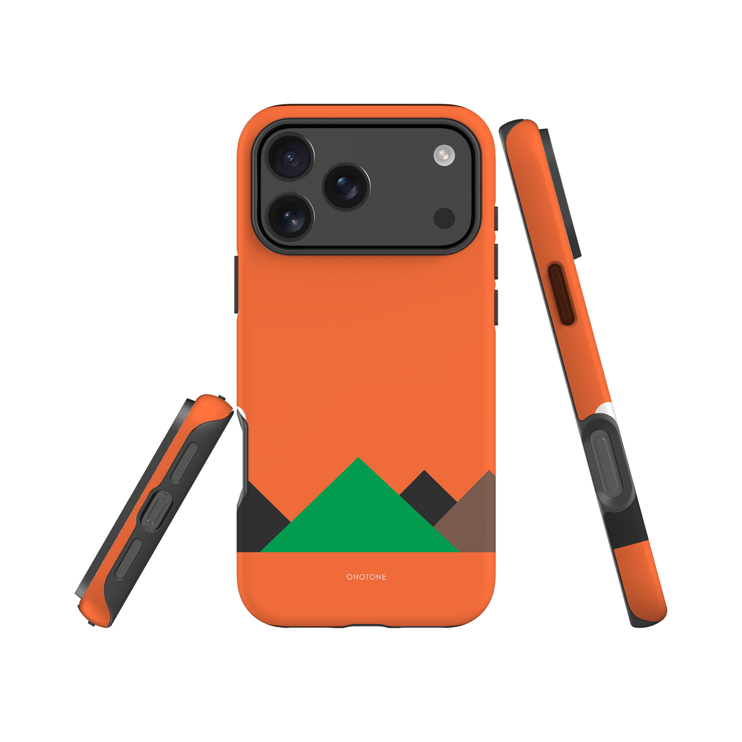 Dual Layer red modern iPhone® Case ( MD-2681)
