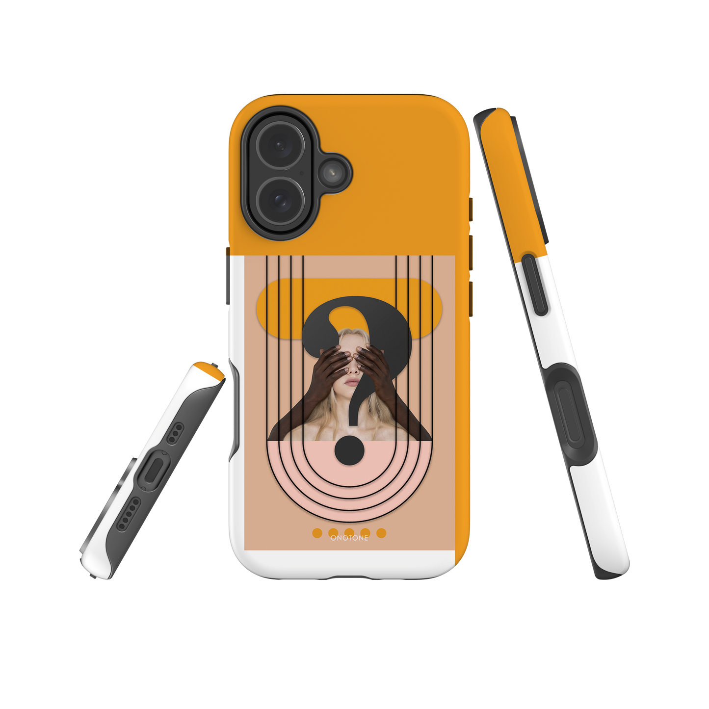 Dual Layer green modern iPhone® Case ( MD-4025)