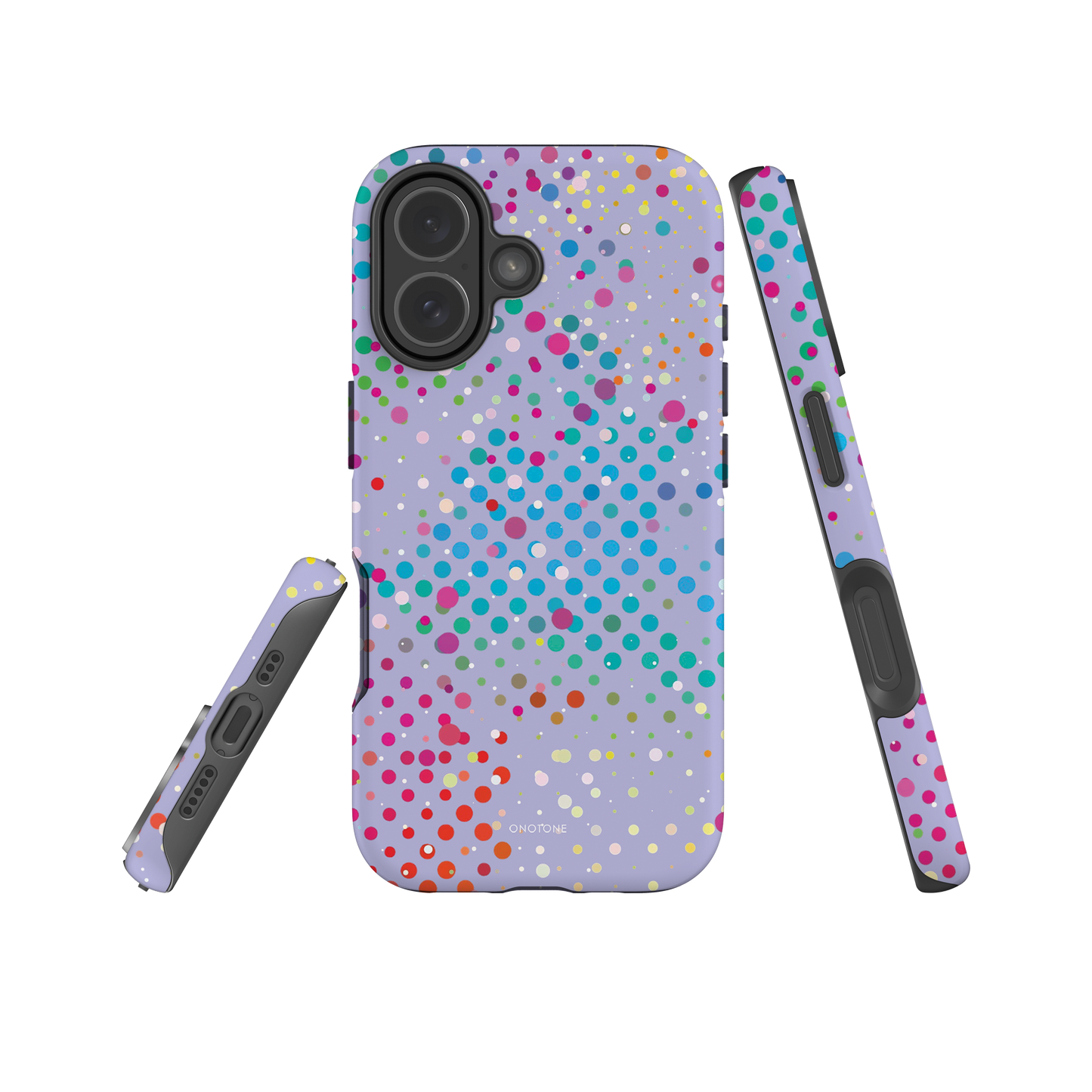 Soft Purple Polka Dot iPhone 17 (MagSafe) Case