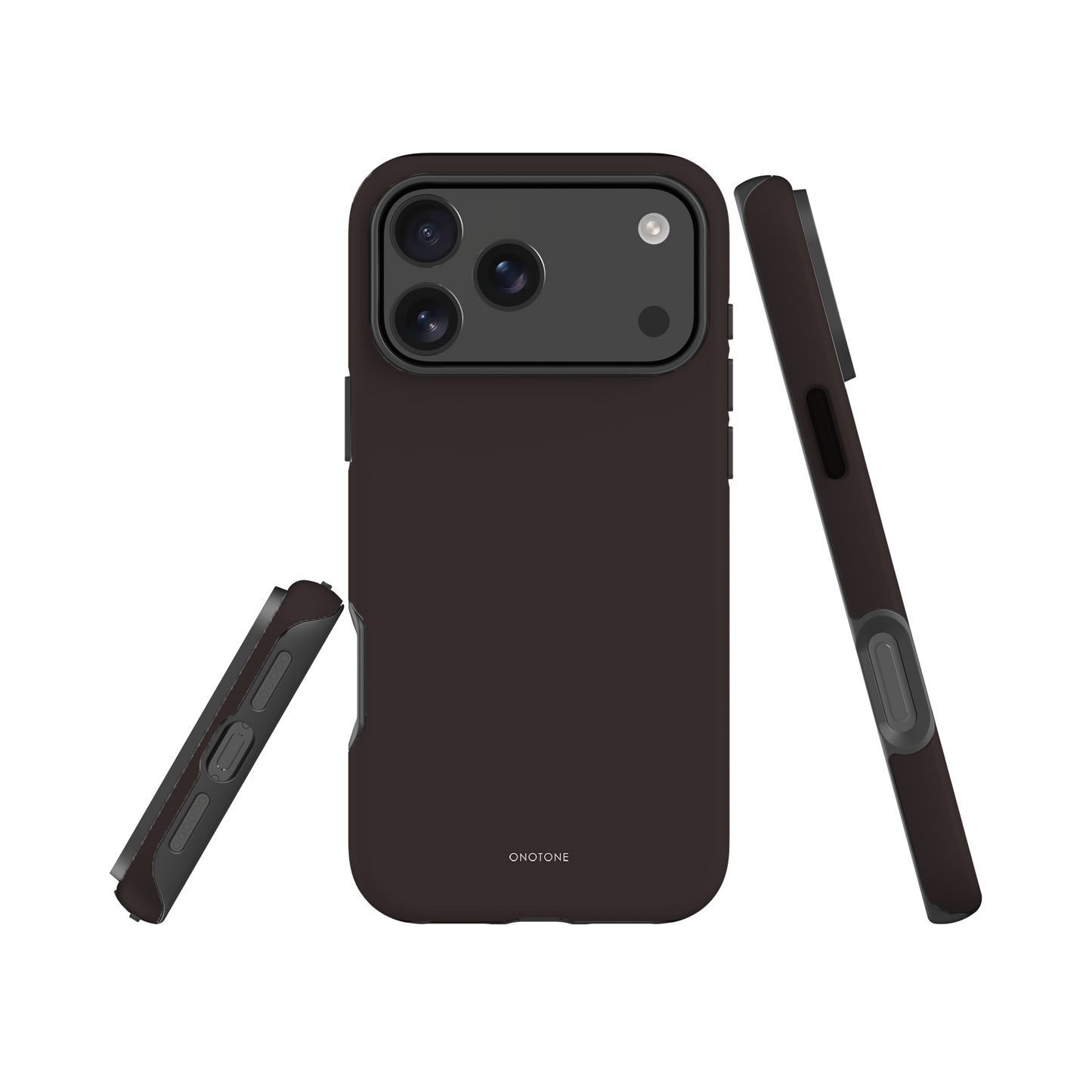 GRAY MINIMALIST IPHONE® CASE - PANTONE® 412