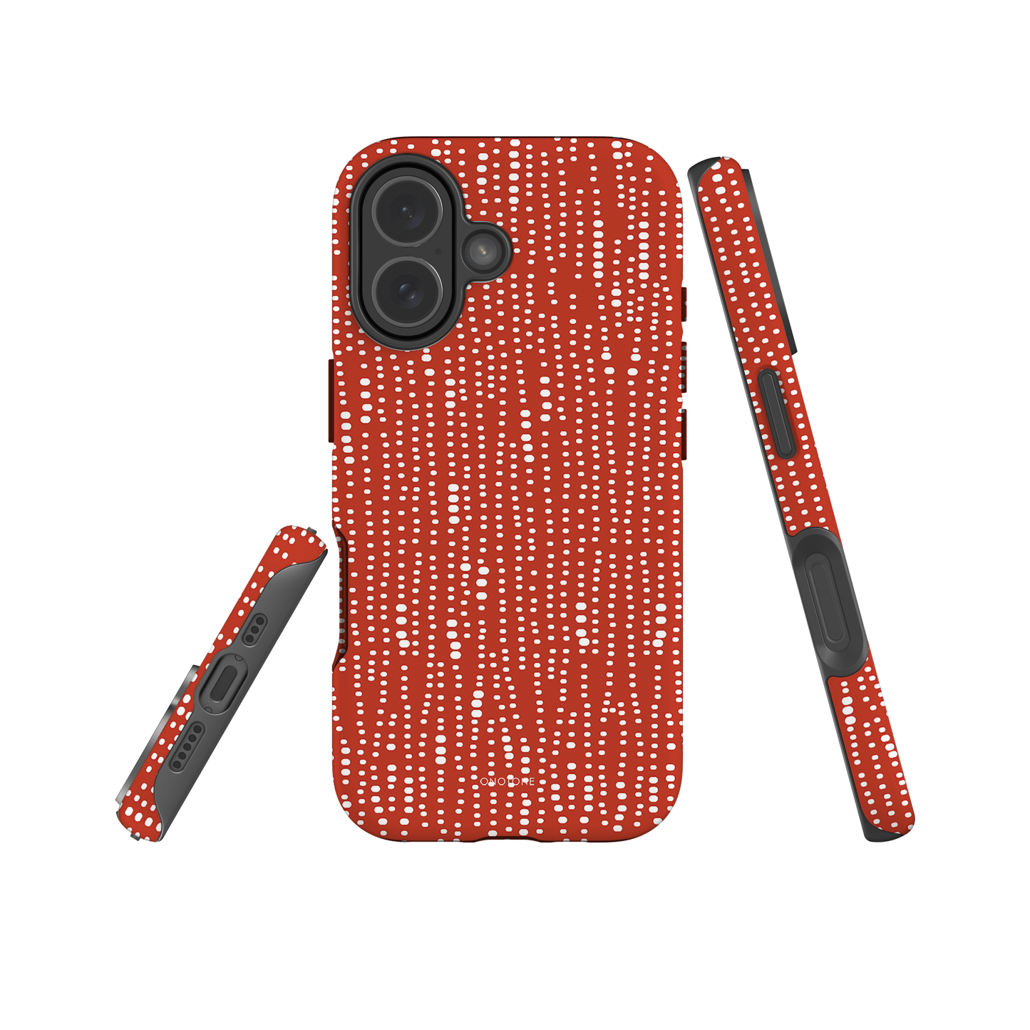 Japanese design indigo iPhone® Case with dotted patterns (IND-001)