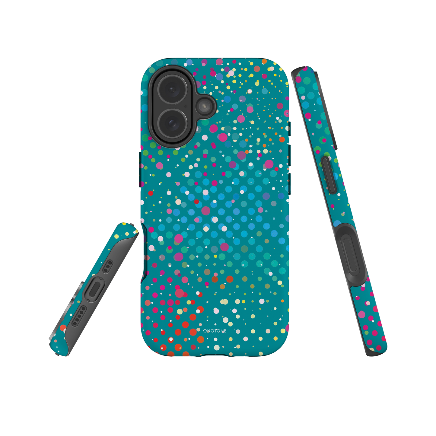 Metallic Seaweed Polka Dot iPhone 17 (MagSafe) Case