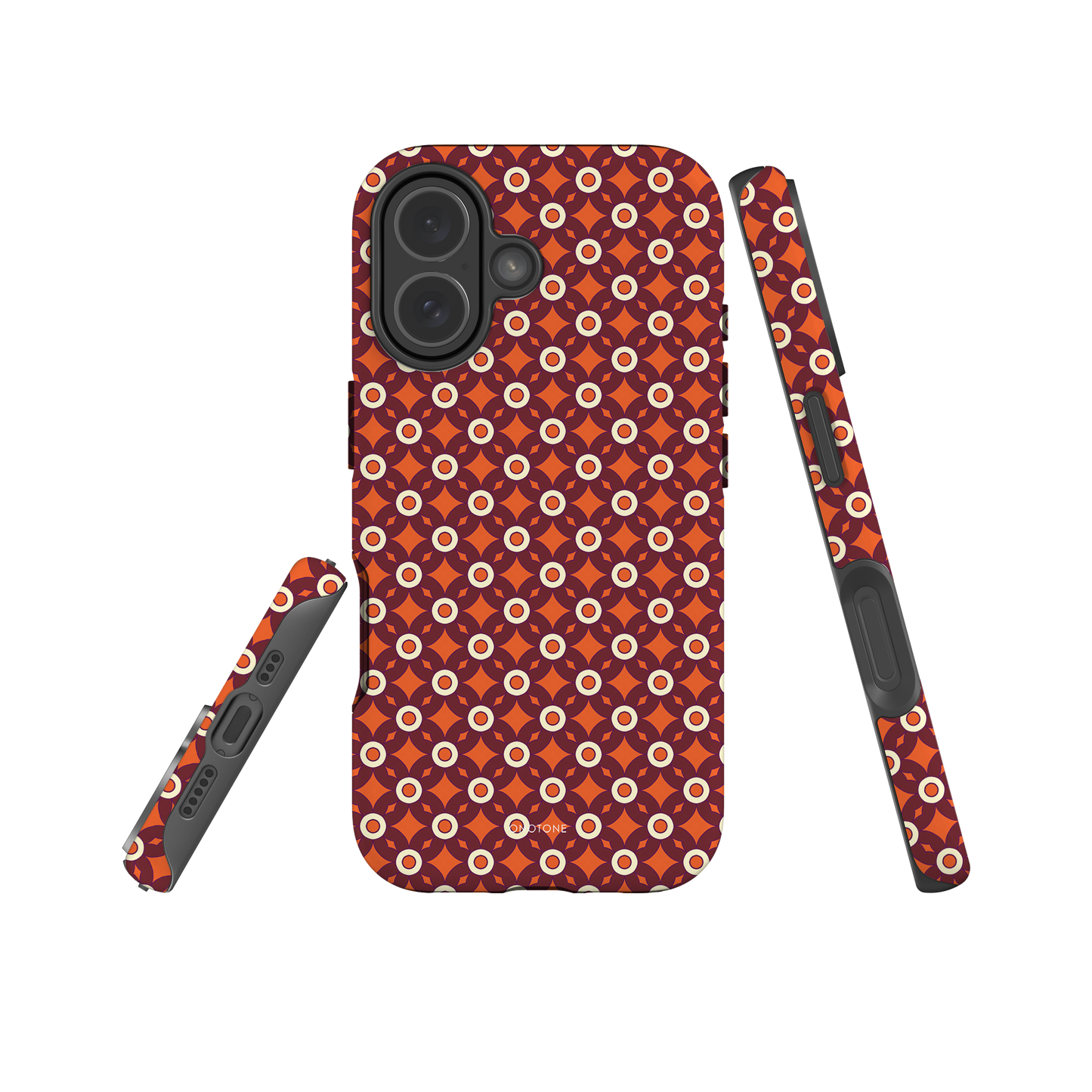 Vintage iPhone Case – Retro Colors (RTR-002)