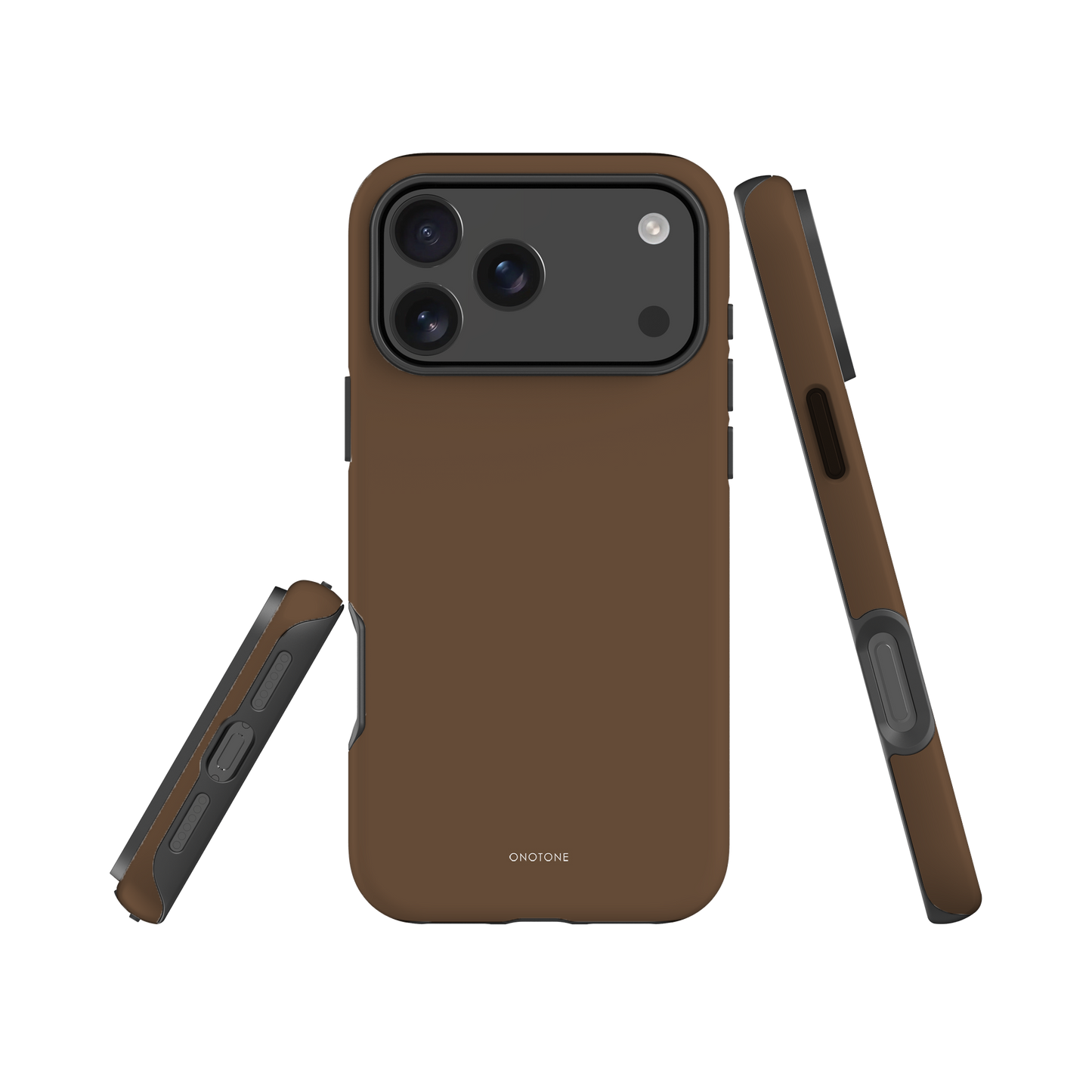 BEIGE MINIMALIST IPHONE® CASE - PANTONE® COFFEE LIQUEUR