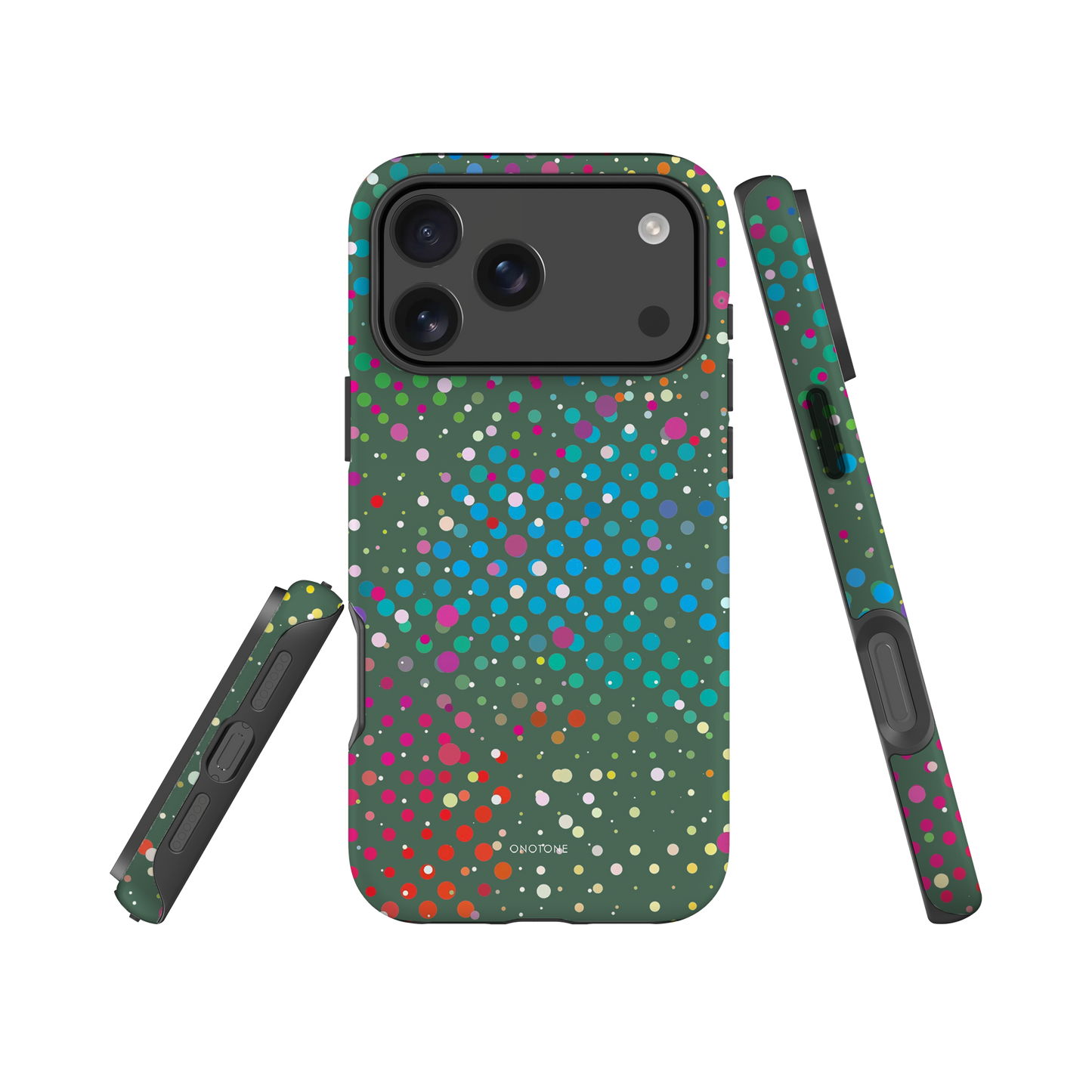 Evergreen Polka Dot iPhone 17 (MagSafe) Case