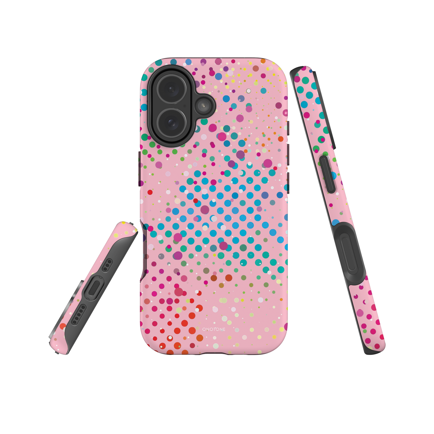 Light Baby Pink Polka Dot iPhone 17 (MagSafe) Case