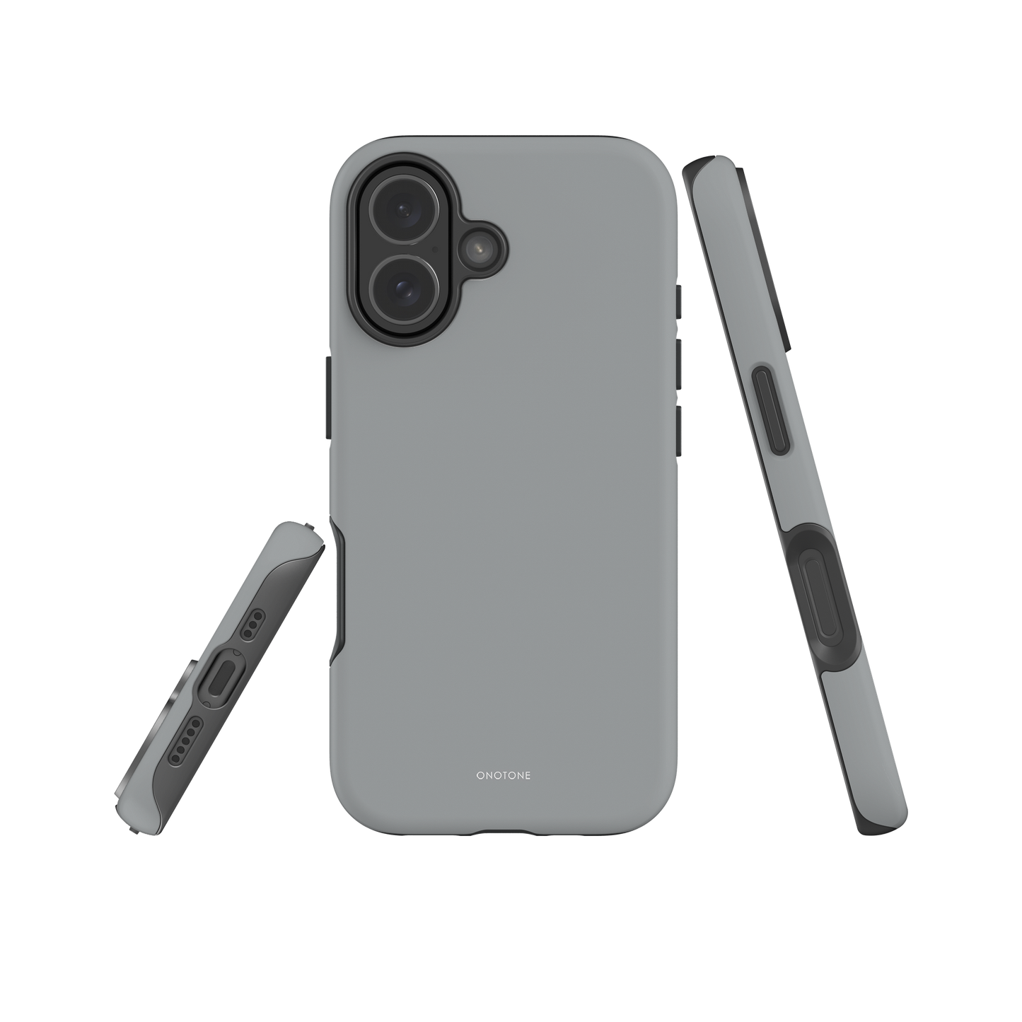 GRAY MINIMALIST IPHONE® CASE - PANTONE® 422