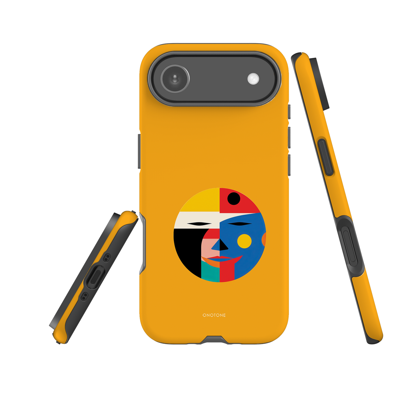 Dual Layer red modern iPhone® Case ( MD-2793)