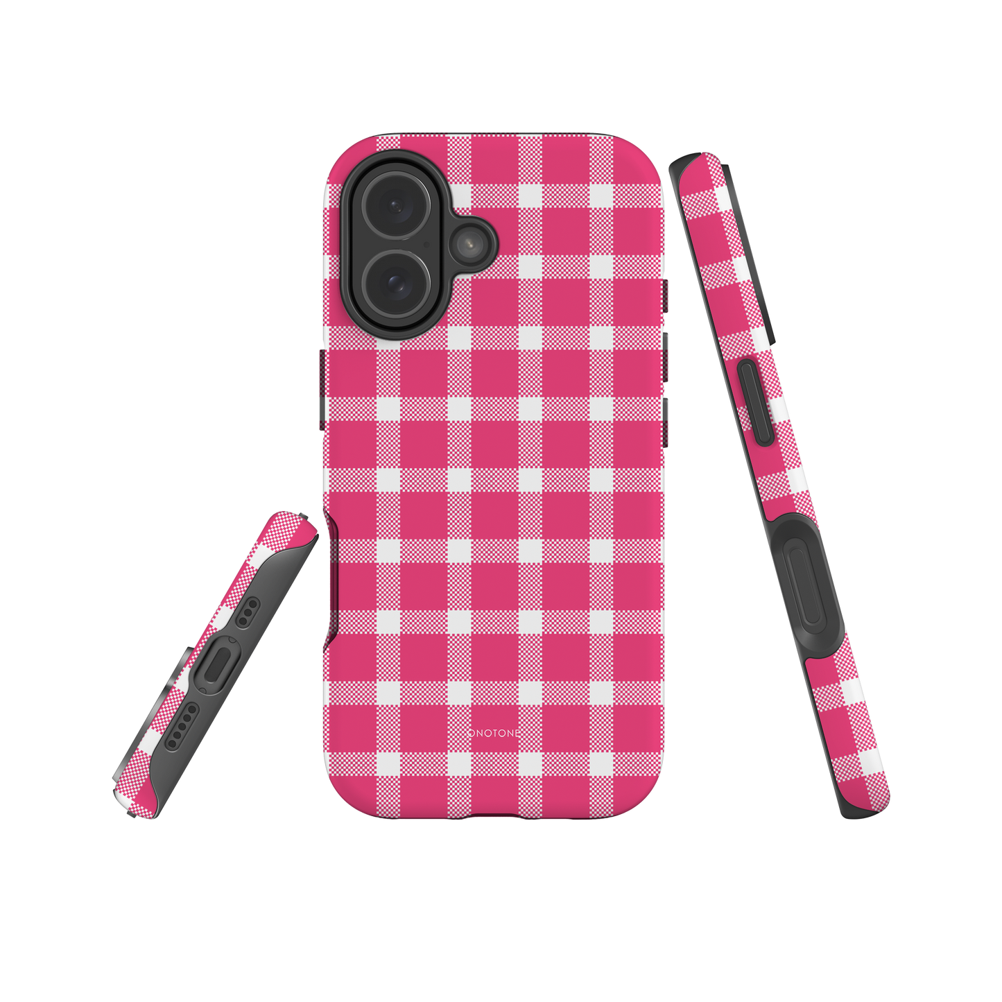 Yellow Plaid iPhone Case – Durable, Stylish & Shockproof Protection (BP-205)