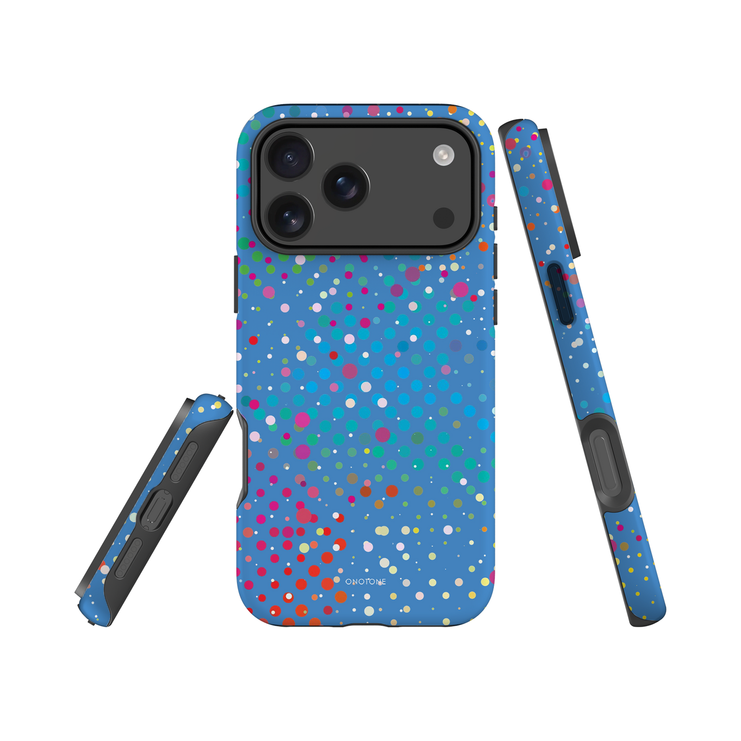 Bahama Blue Polka Dot iPhone 17 Pro (MagSafe) Case