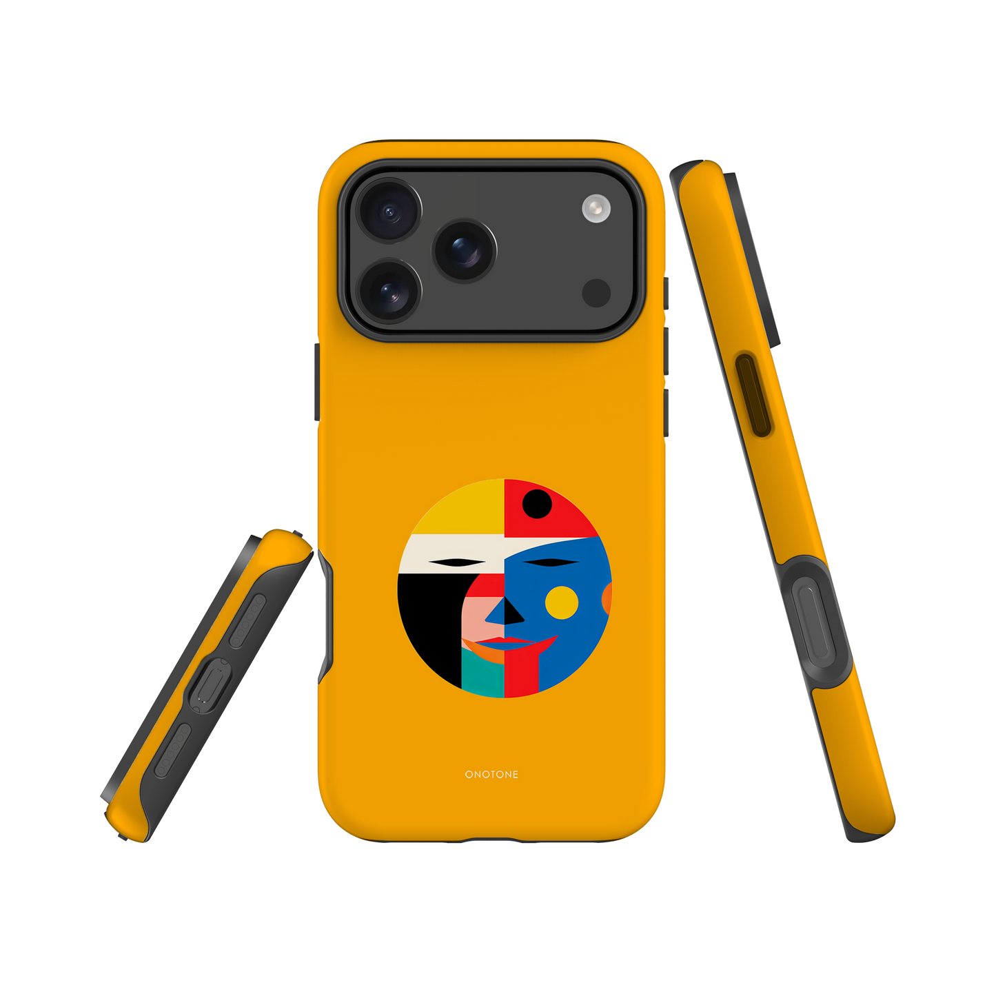 Dual Layer red modern iPhone® Case ( MD-2793)