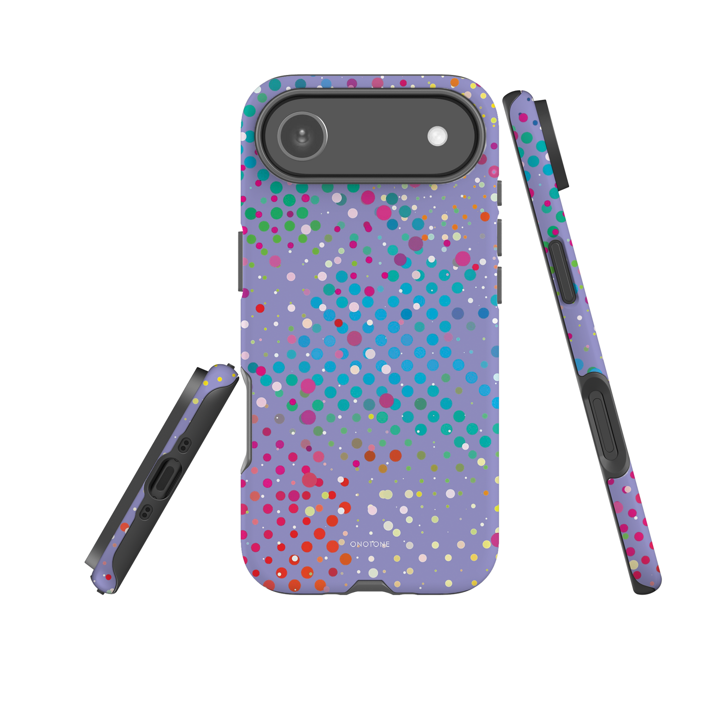Light Purple Polka Dot iPhone 17 Pro (MagSafe) Case