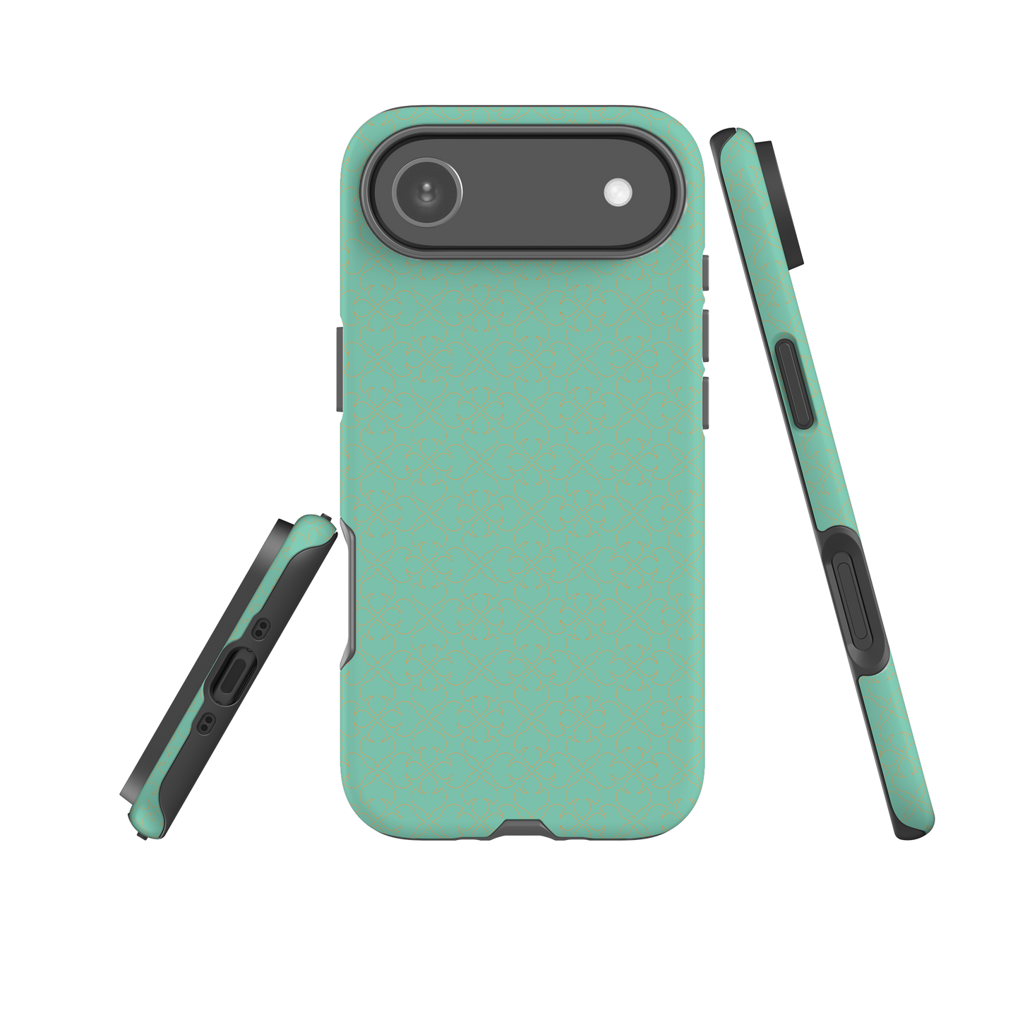 Middle Blue Green iPhone 17 Pro (MagSafe) Case