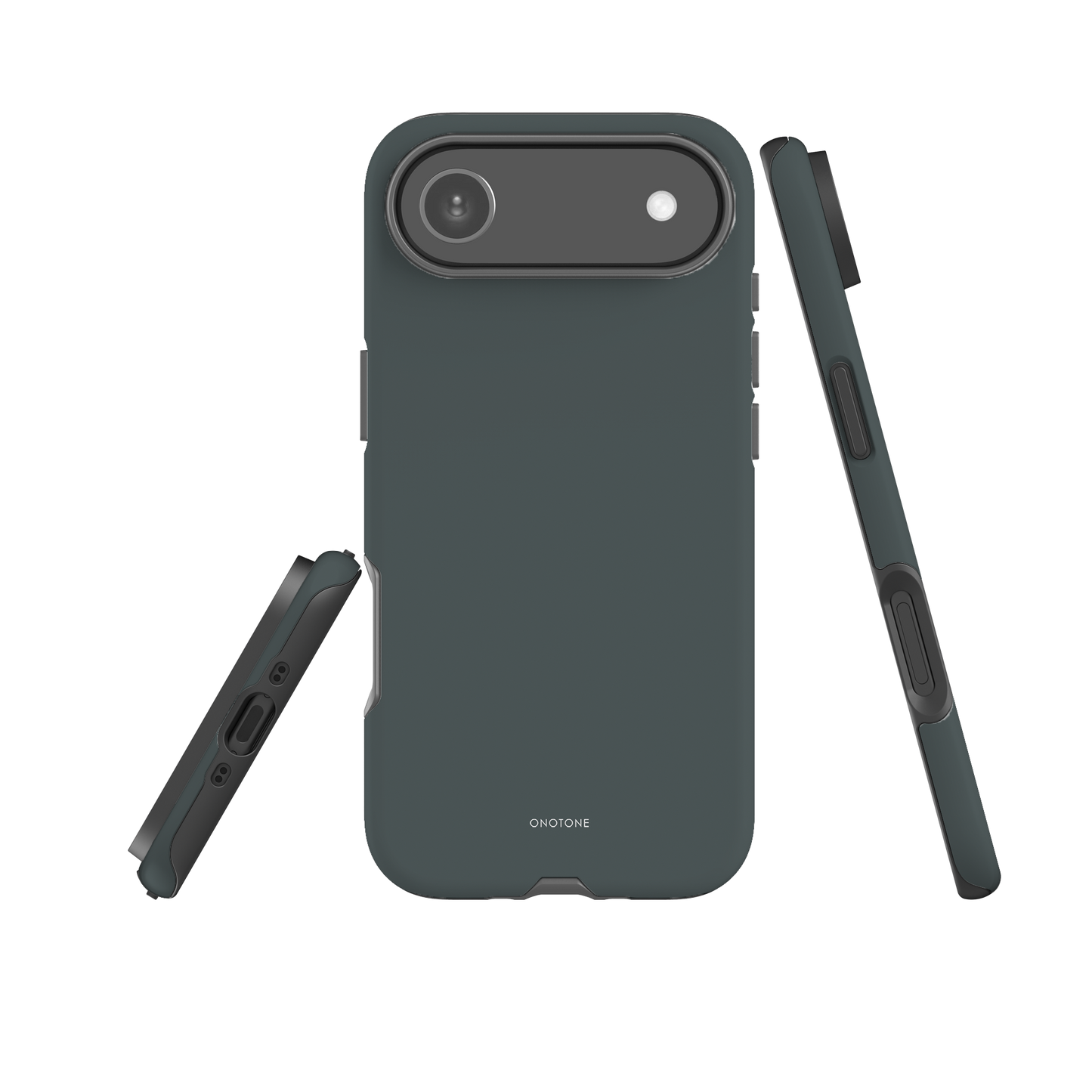 GRAY MINIMALIST IPHONE® CASE - PANTONE® 445
