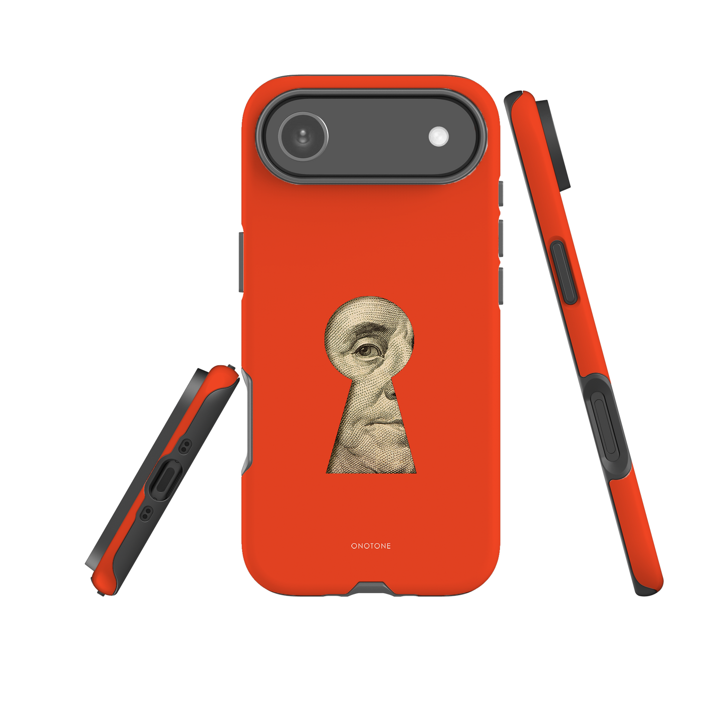Dual Layer red modern iPhone® Case ( MD-3185)
