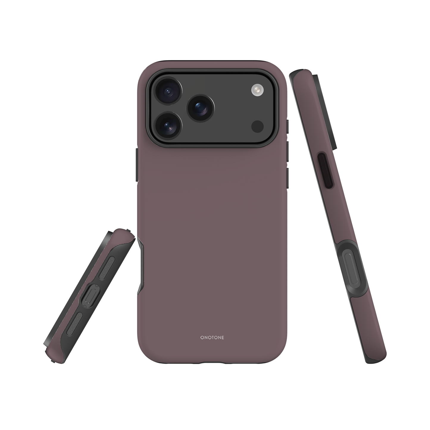 GRAY MINIMALIST IPHONE® CASE - PANTONE® 437