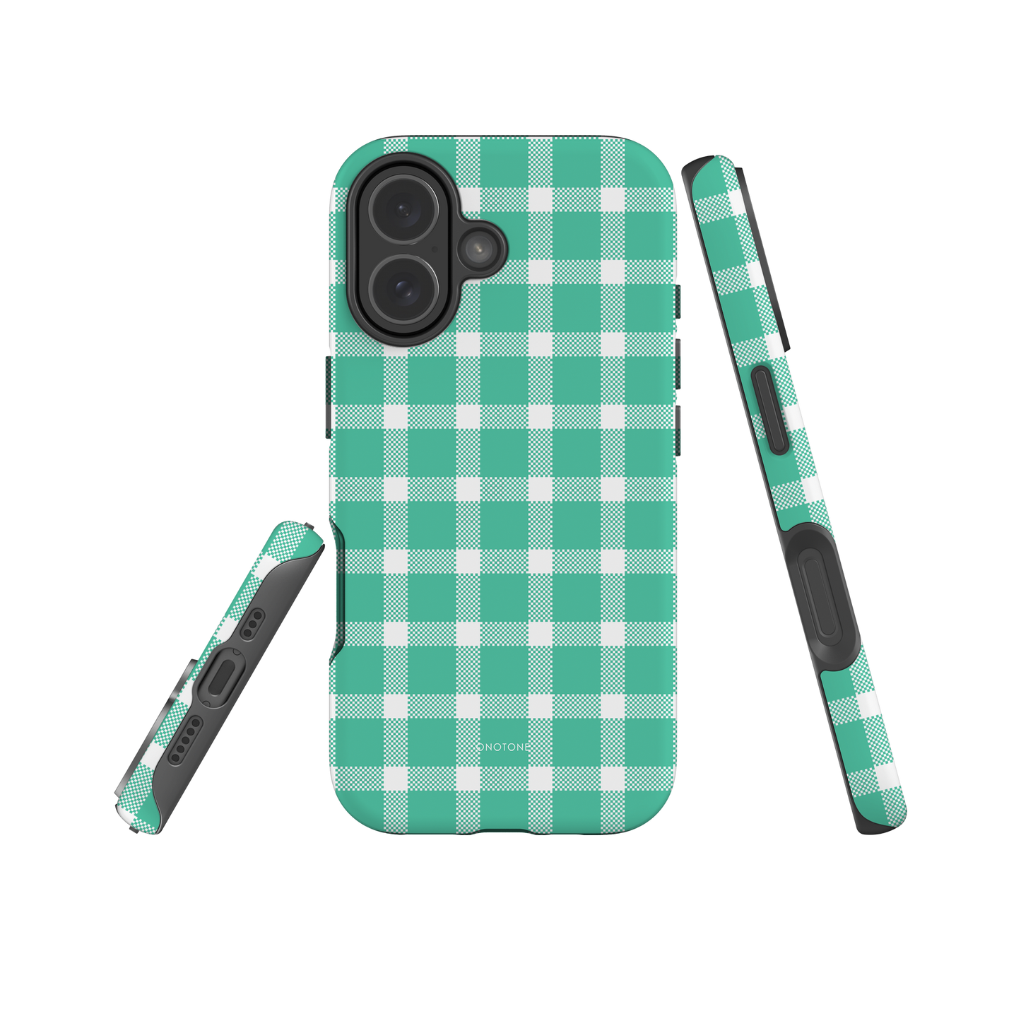 Yellow Plaid iPhone Case – Durable, Stylish & Shockproof Protection (BP-338)