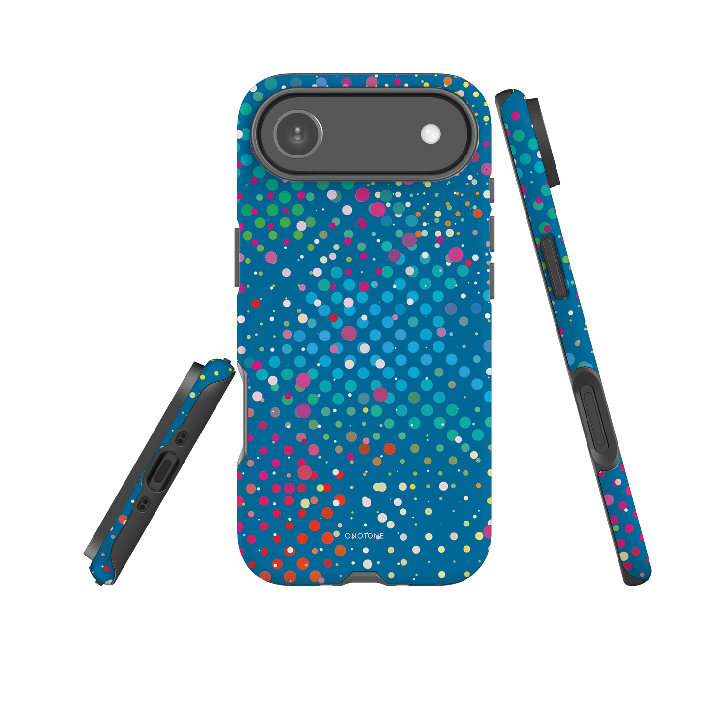 Honolulu Blue Polka Dot iPhone 17 Pro (MagSafe) Case