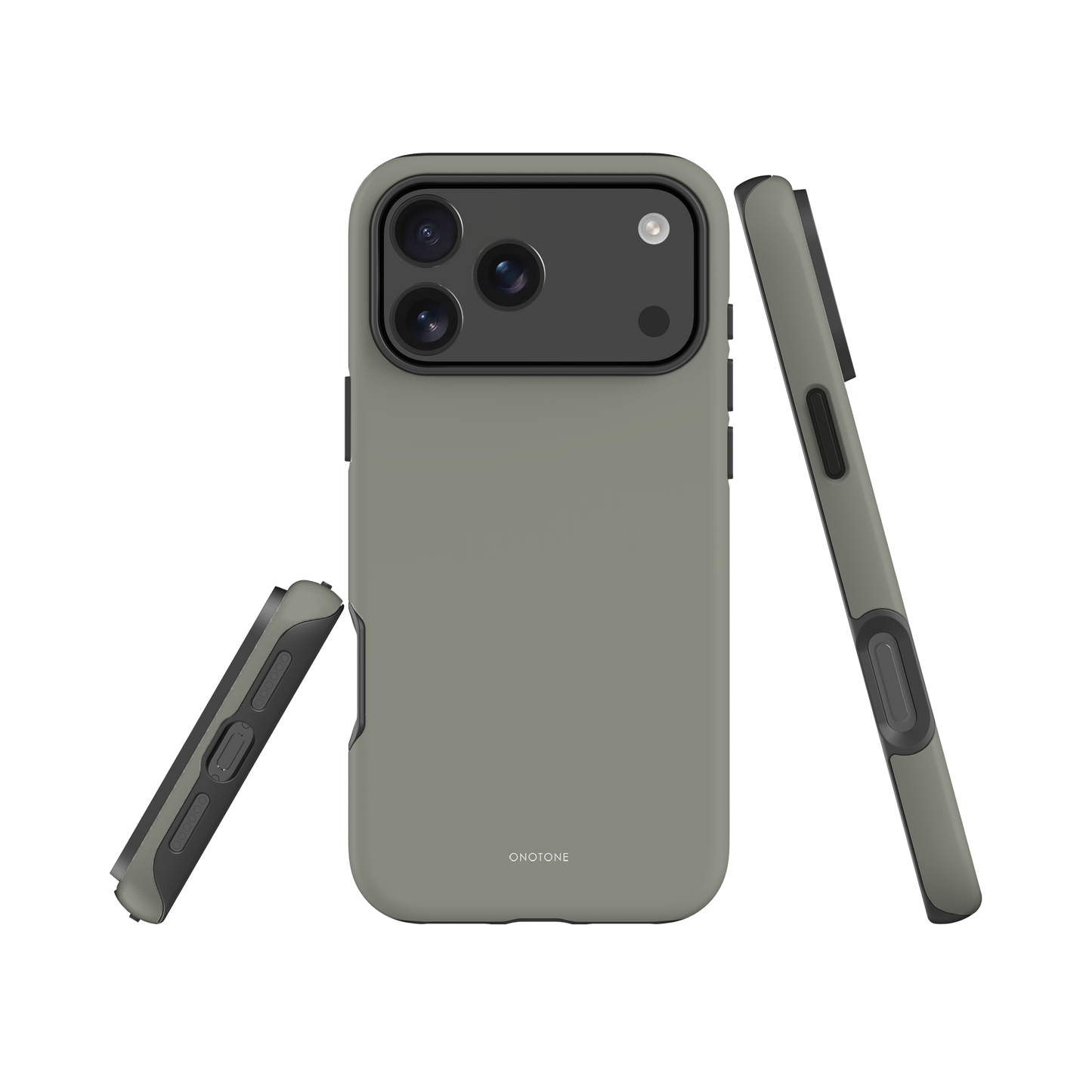 GRAY MINIMALIST IPHONE® CASE - PANTONE® 415