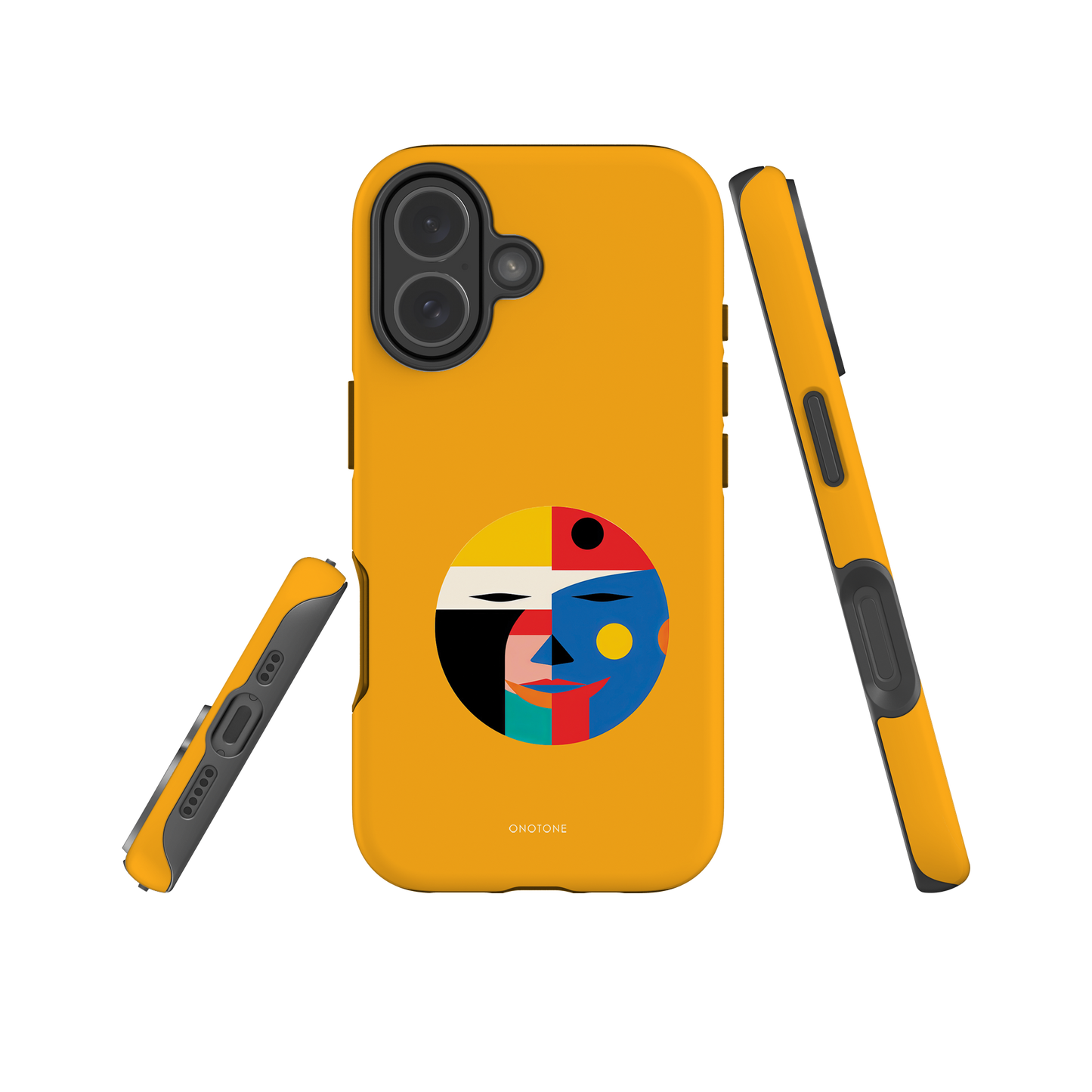 Dual Layer red modern iPhone® Case ( MD-2793)