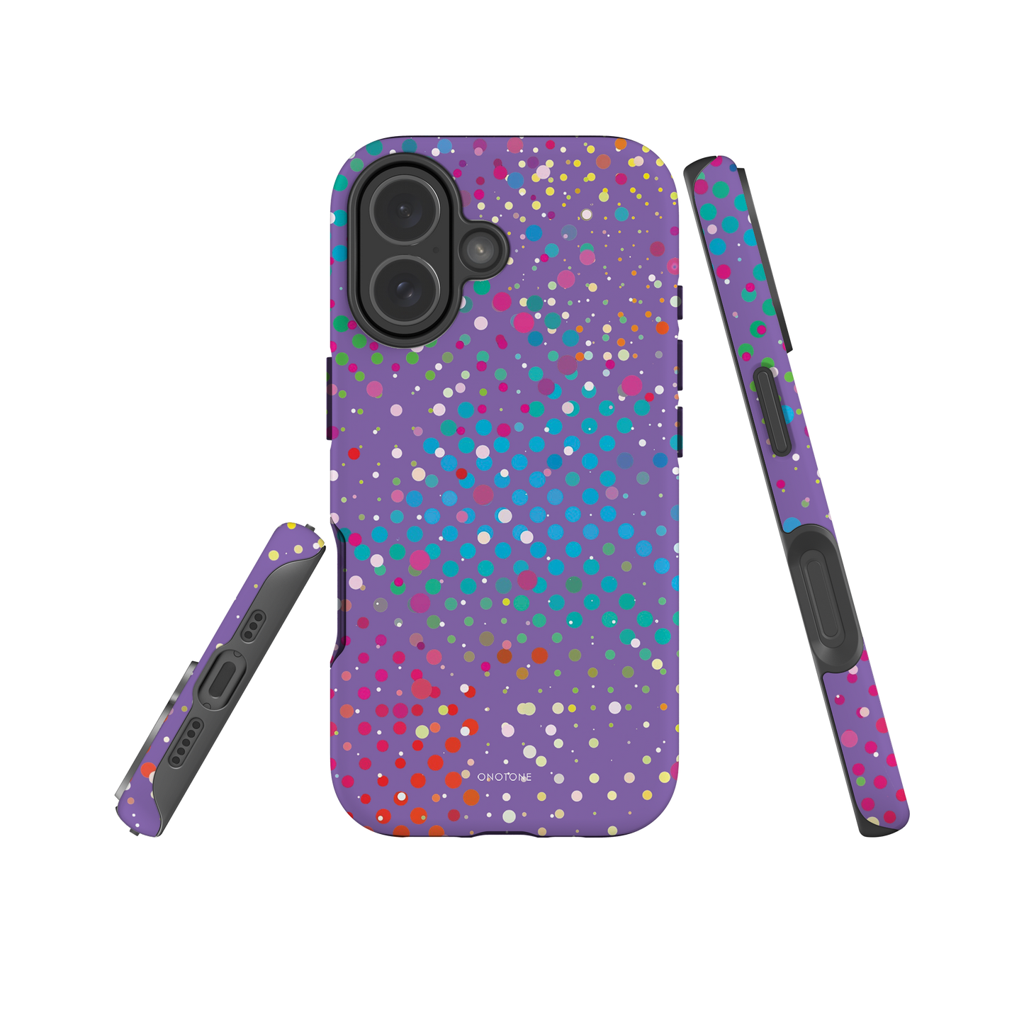 Purple Polka Dot iPhone 17 (MagSafe) Case