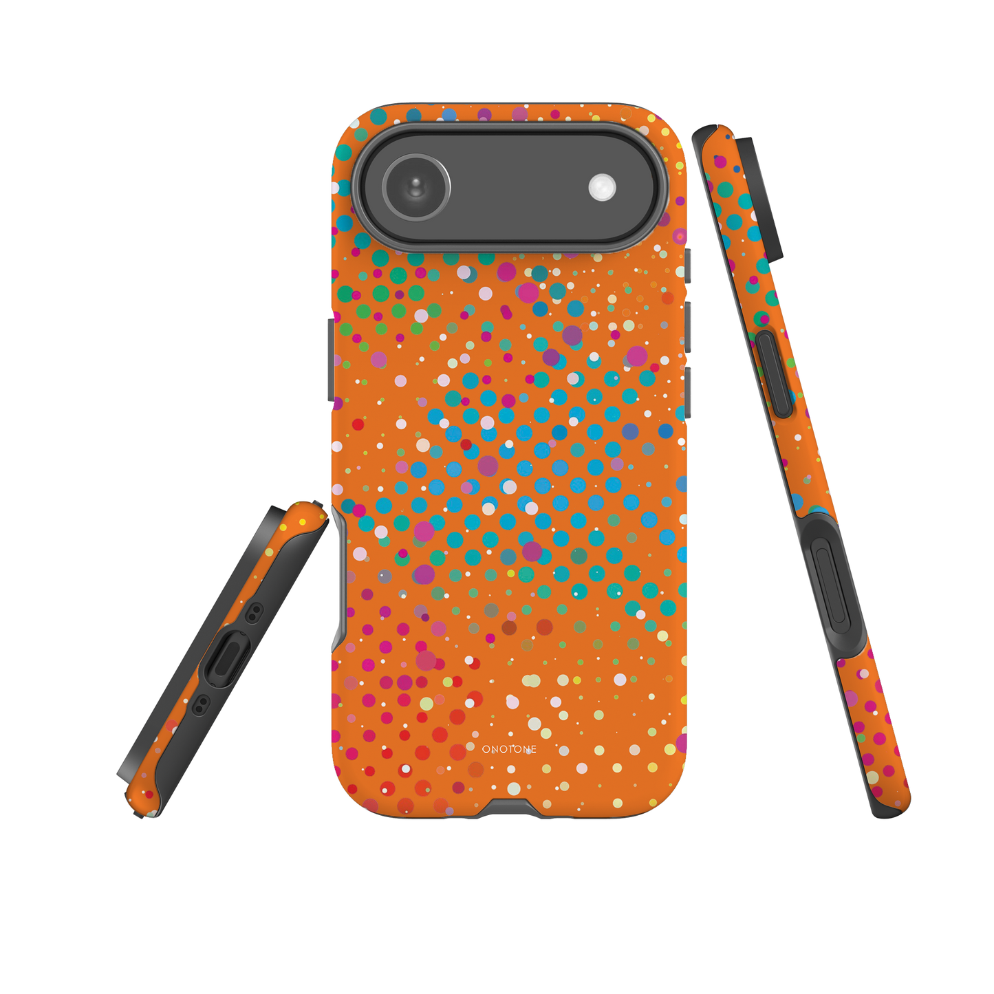 Epicurean Orange Polka Dot iPhone 17 Pro (MagSafe) Case