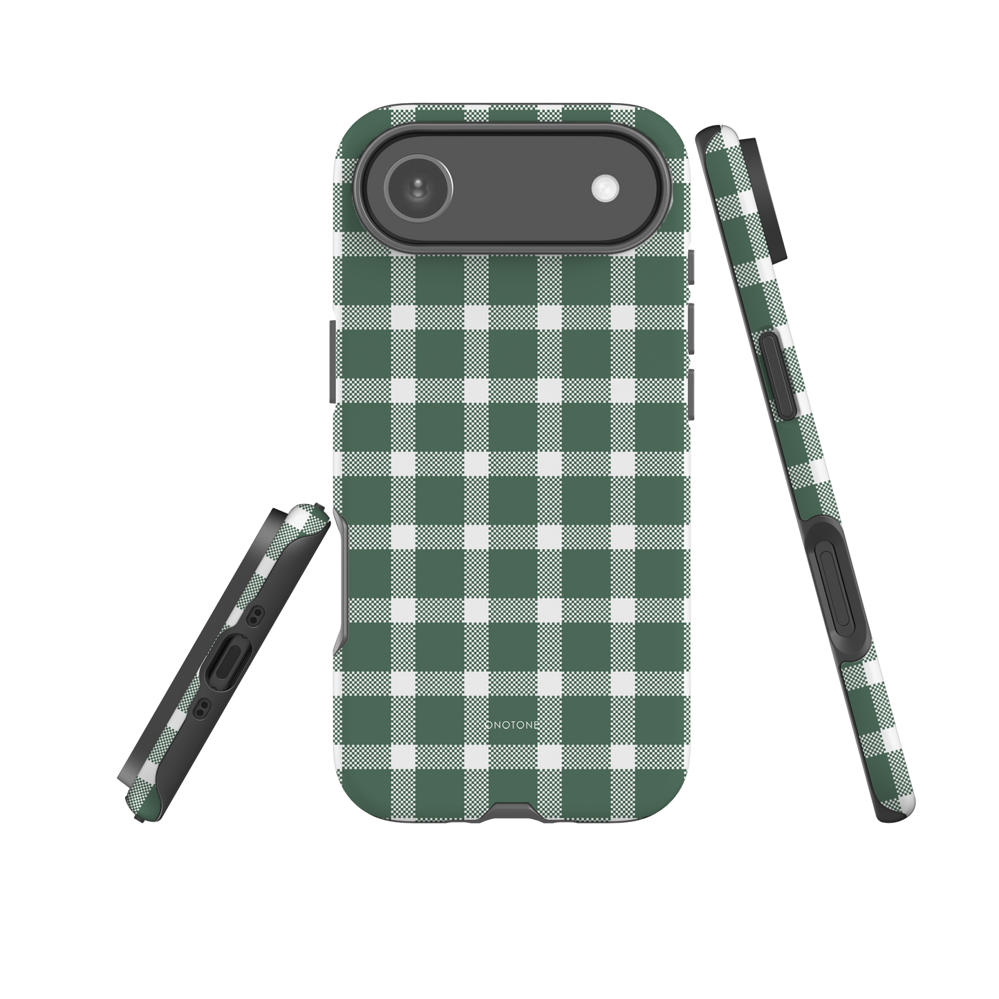 Yellow Plaid iPhone Case – Durable, Stylish & Shockproof Protection (BP-357)