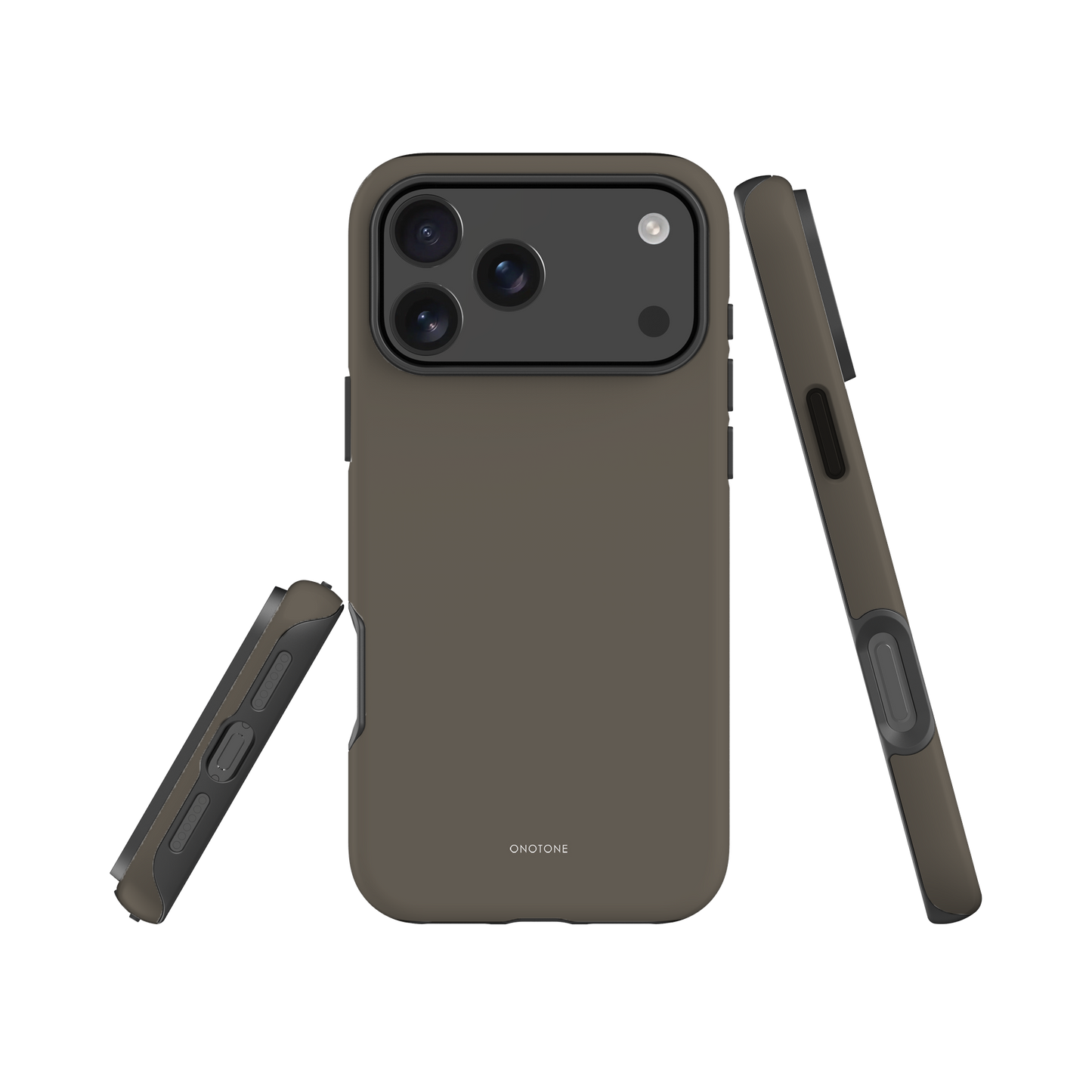 GRAY MINIMALIST IPHONE® CASE - PANTONE® 405