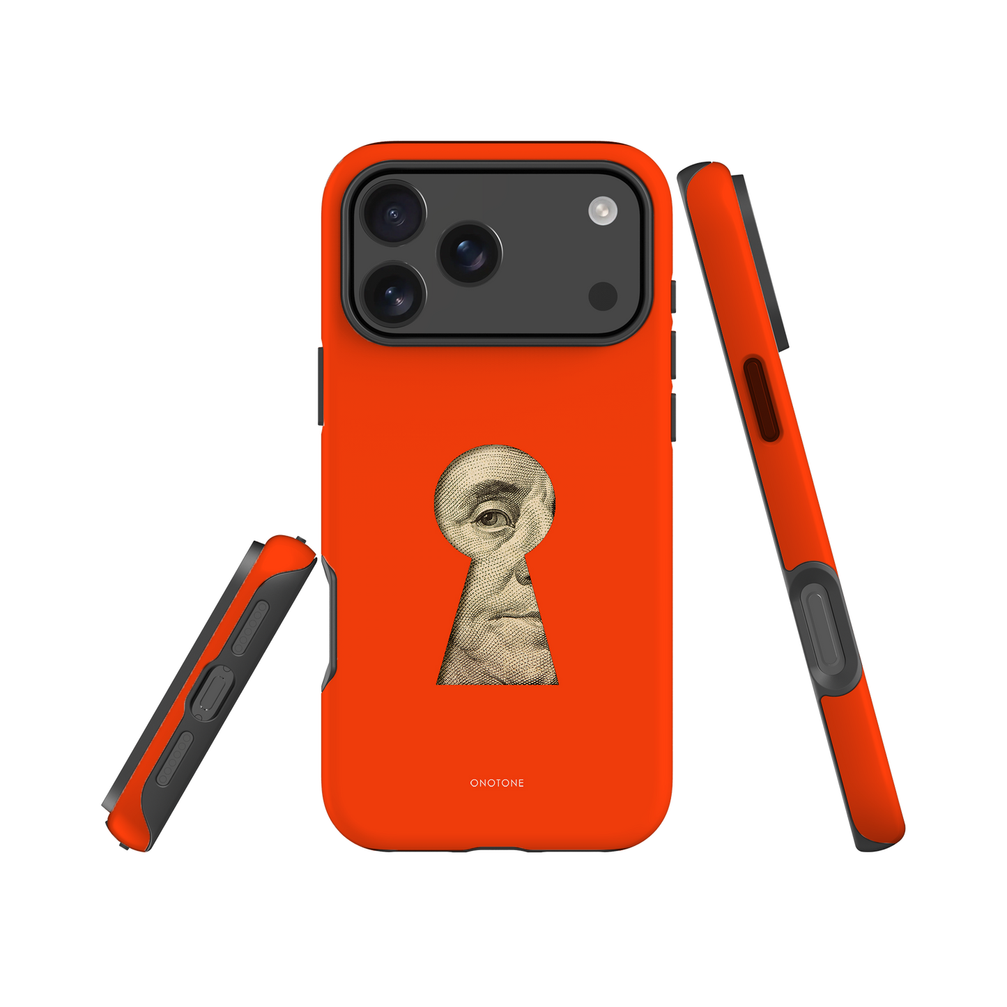 Dual Layer red modern iPhone® Case ( MD-3185)