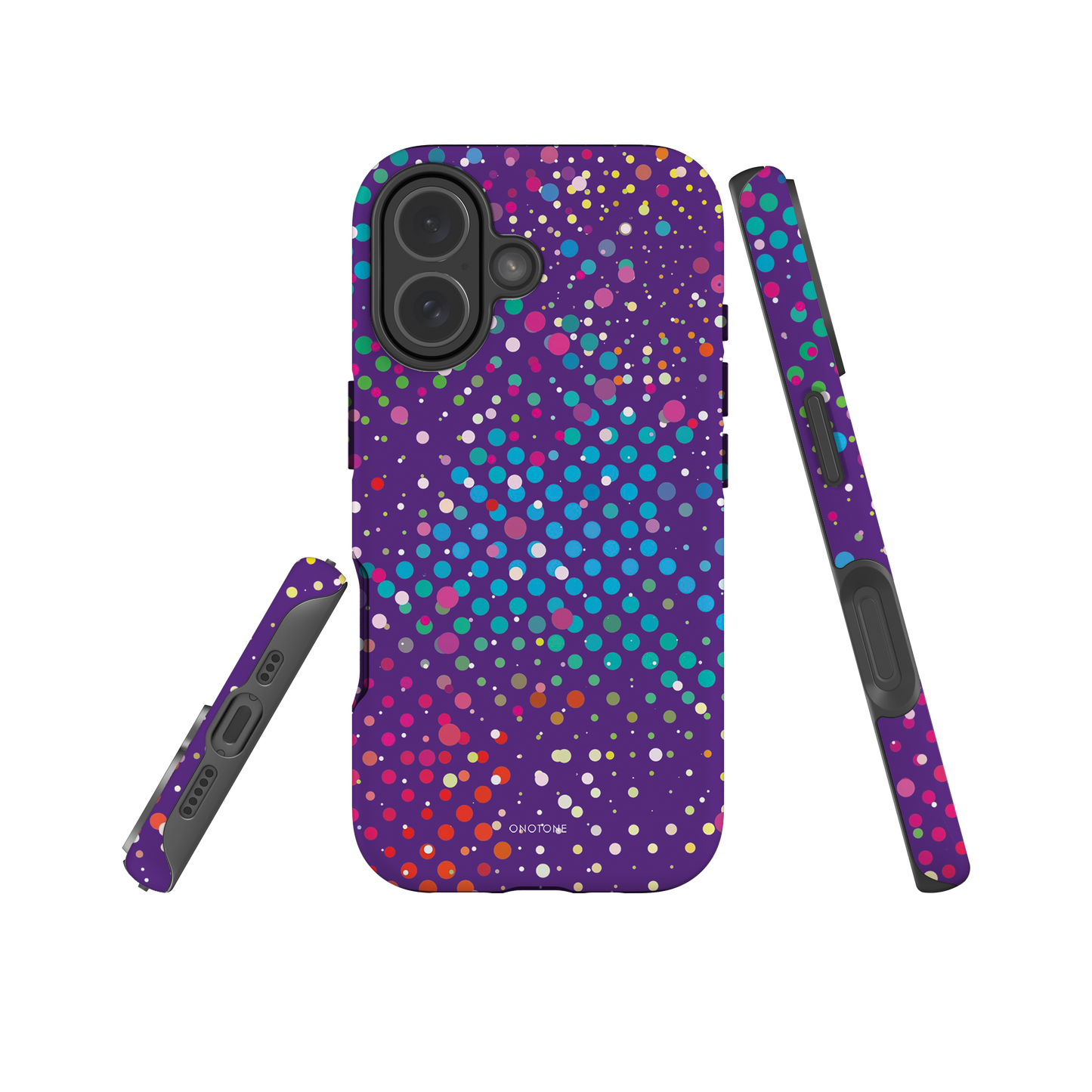 Fresh Violet Polka Dot iPhone 17 (MagSafe) Case