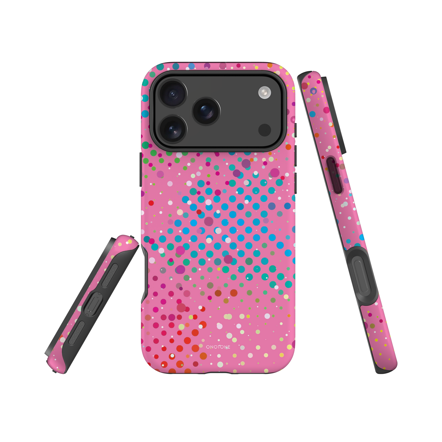 Bubblegum Pink Polka Dot iPhone 17 Pro (MagSafe) Case