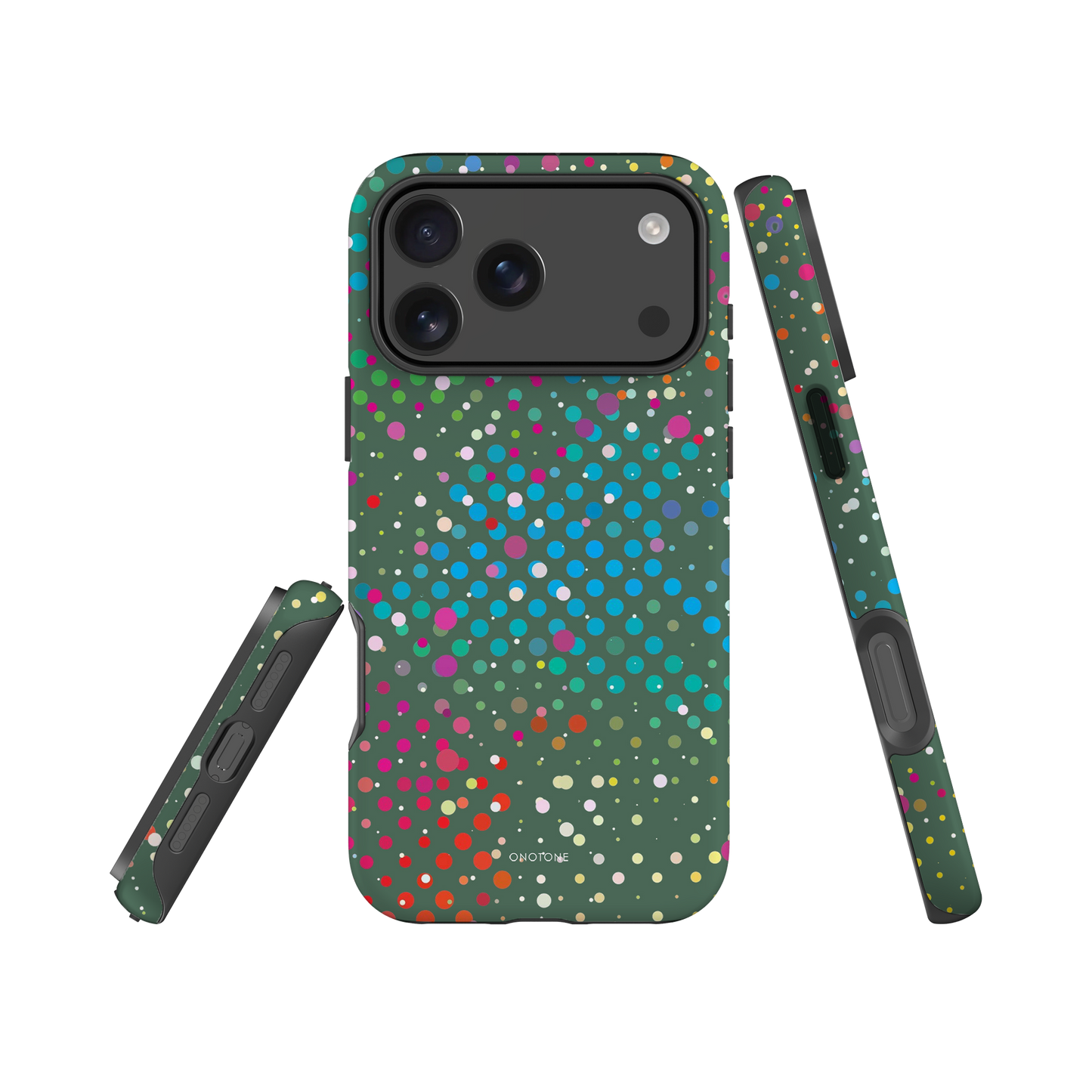 Evergreen Polka Dot iPhone 17 Pro (MagSafe) Case