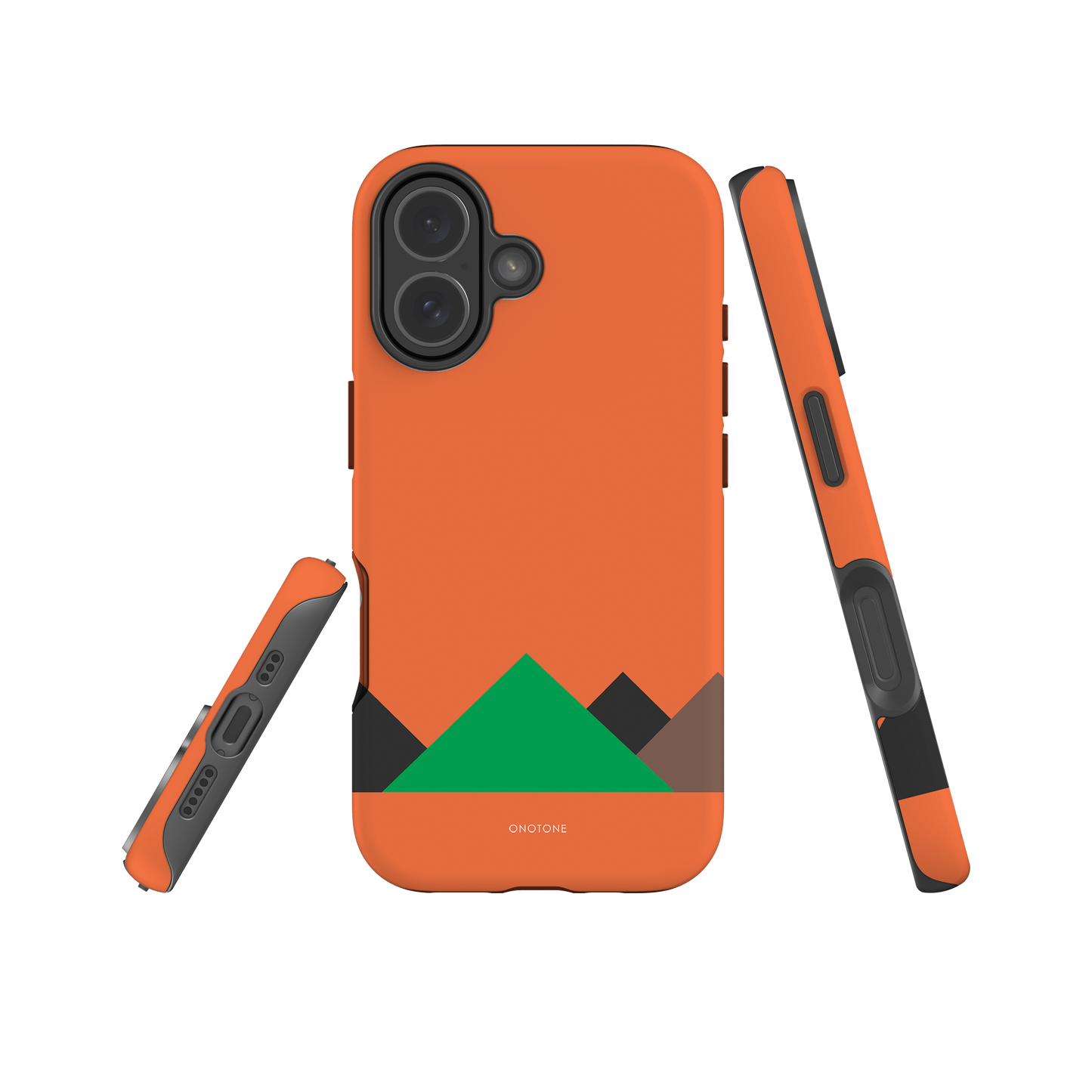 Dual Layer red modern iPhone® Case ( MD-2681)