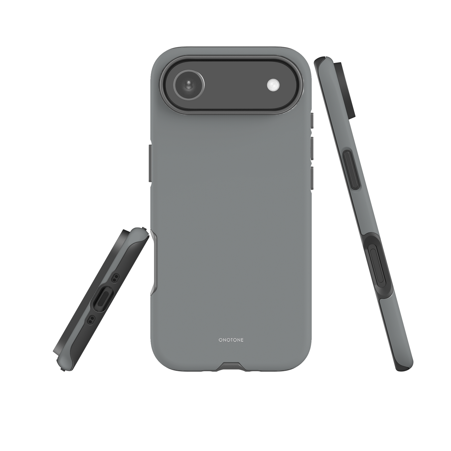 GRAY MINIMALIST IPHONE® CASE - PANTONE® 423