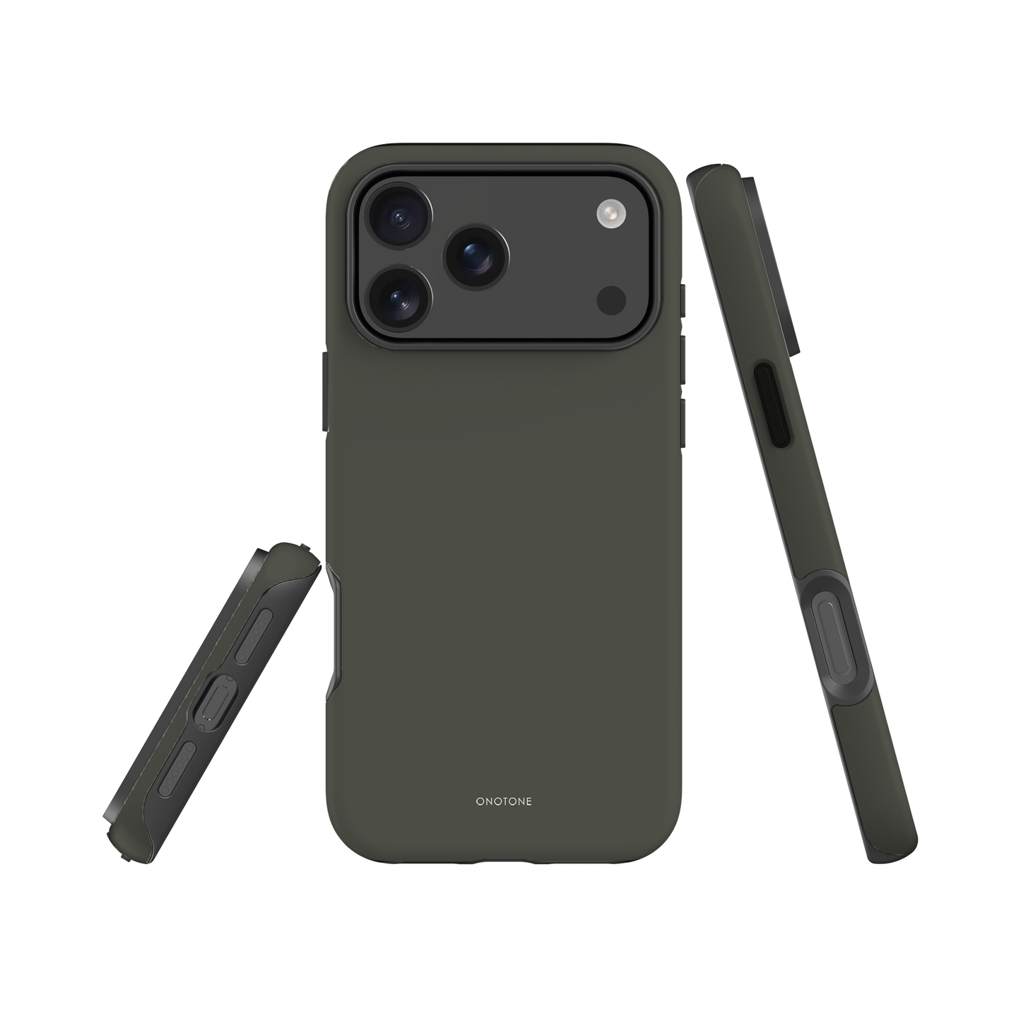 GRAY MINIMALIST IPHONE® CASE - PANTONE® 418