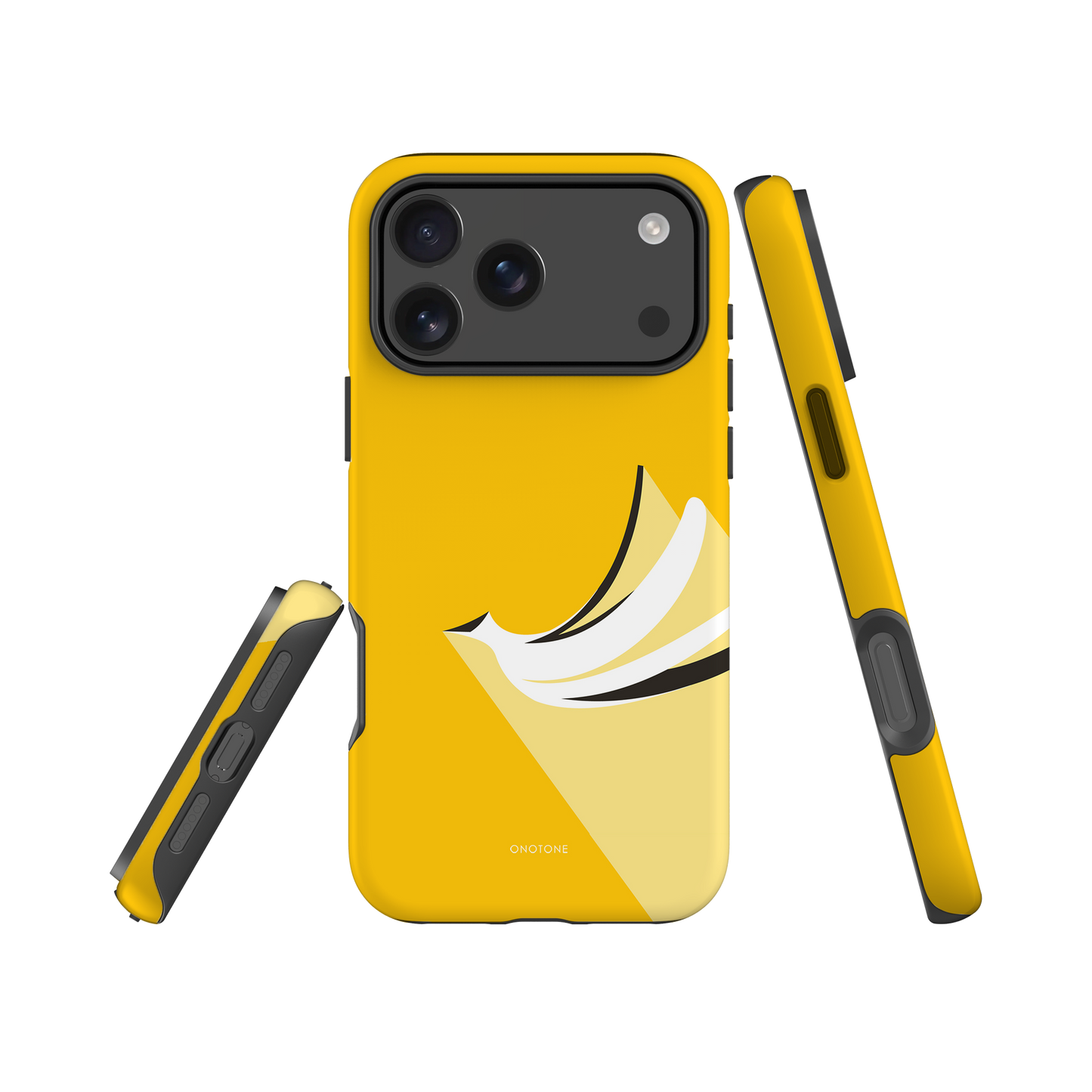 Dual Layer yellow modern iPhone® Case ( MD-2289)