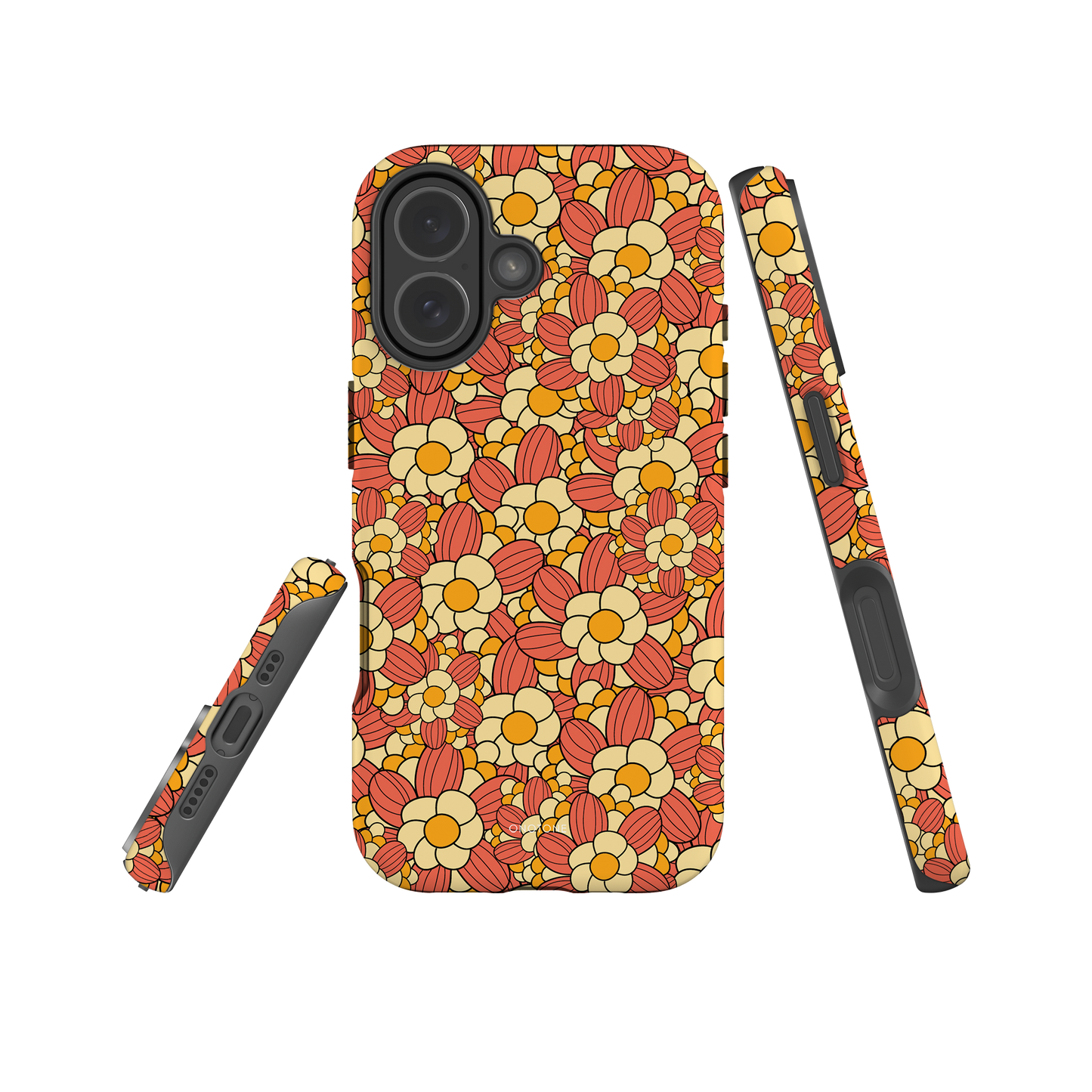 Vintage iPhone Case – Classic Style with Vintage Flower Patterns (RTR-014)