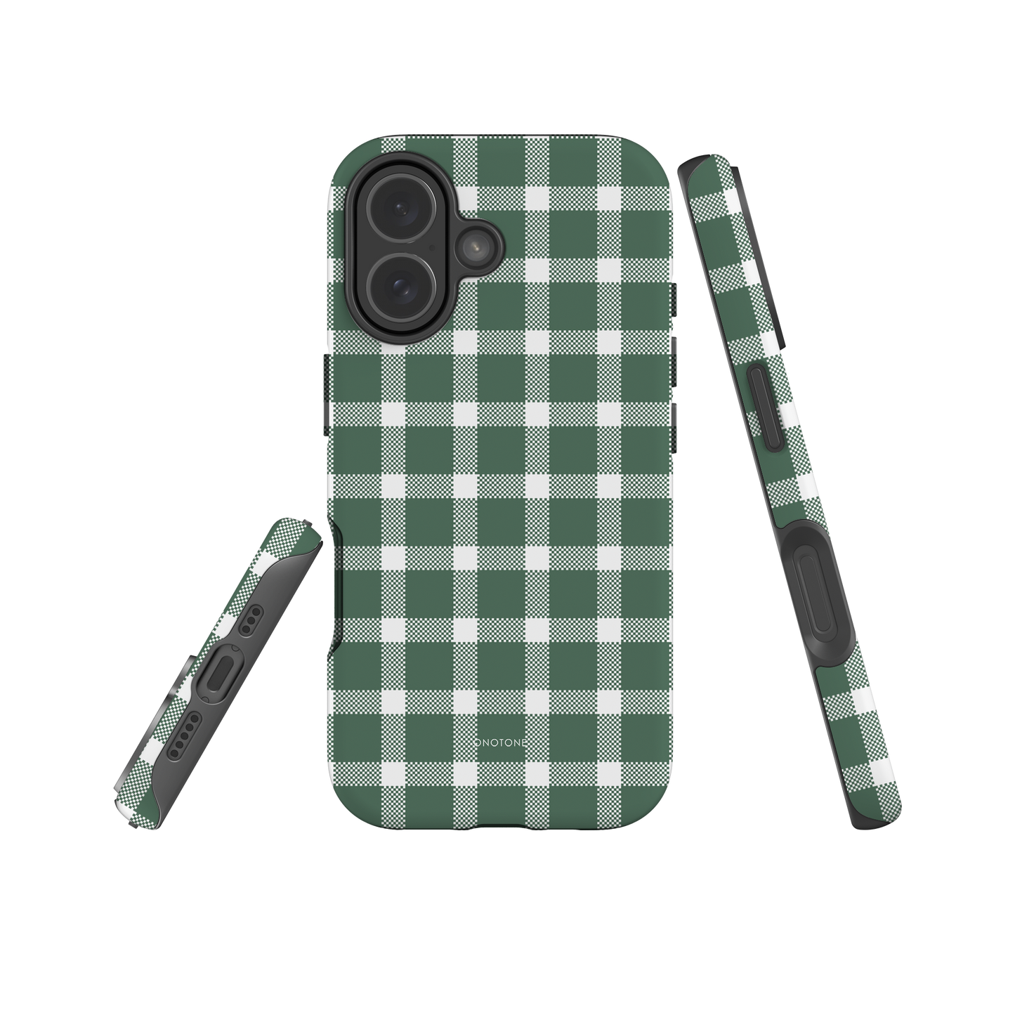 Yellow Plaid iPhone Case – Durable, Stylish & Shockproof Protection (BP-357)