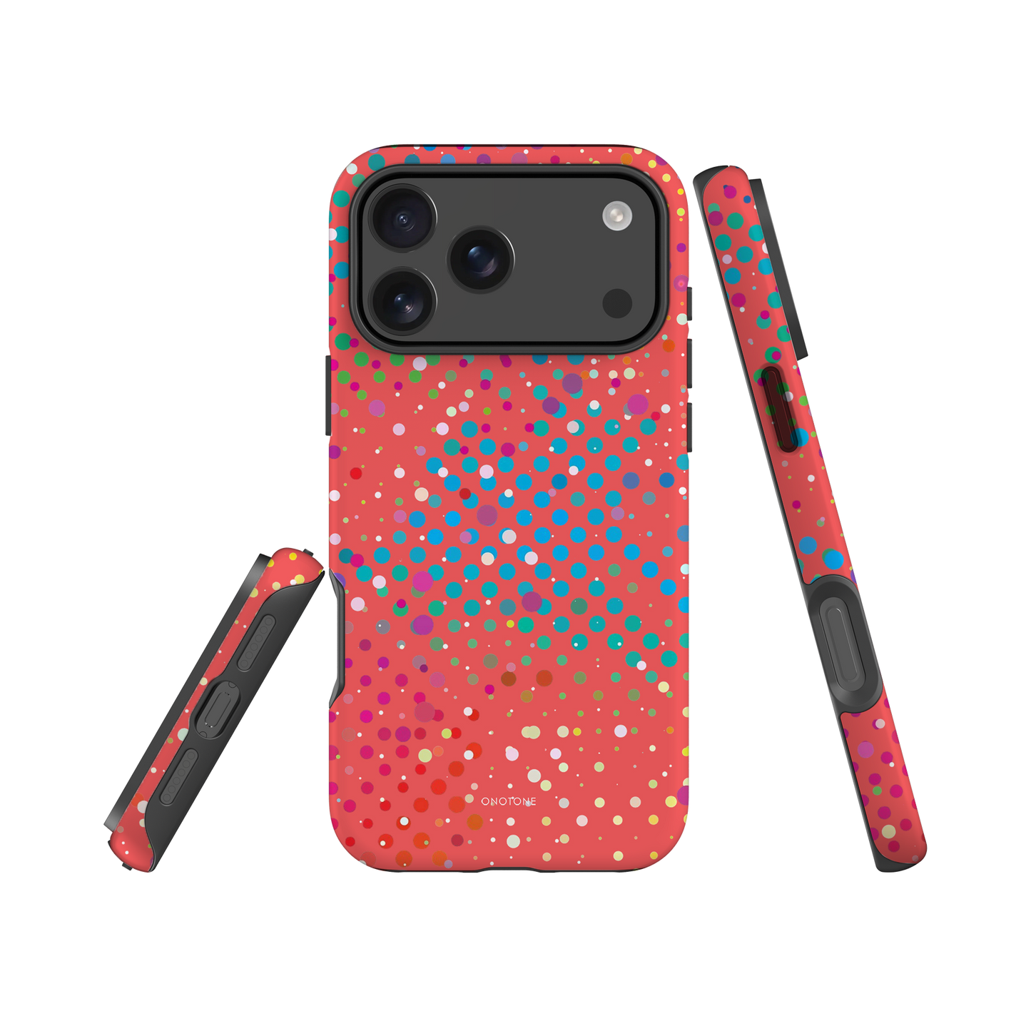 Soft Vivid Mulberry Polka Dot iPhone 17 (MagSafe) Case