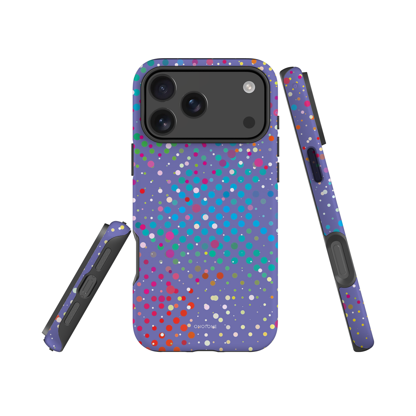 Soft Purple Polka Dot iPhone 17 Pro (MagSafe) Case