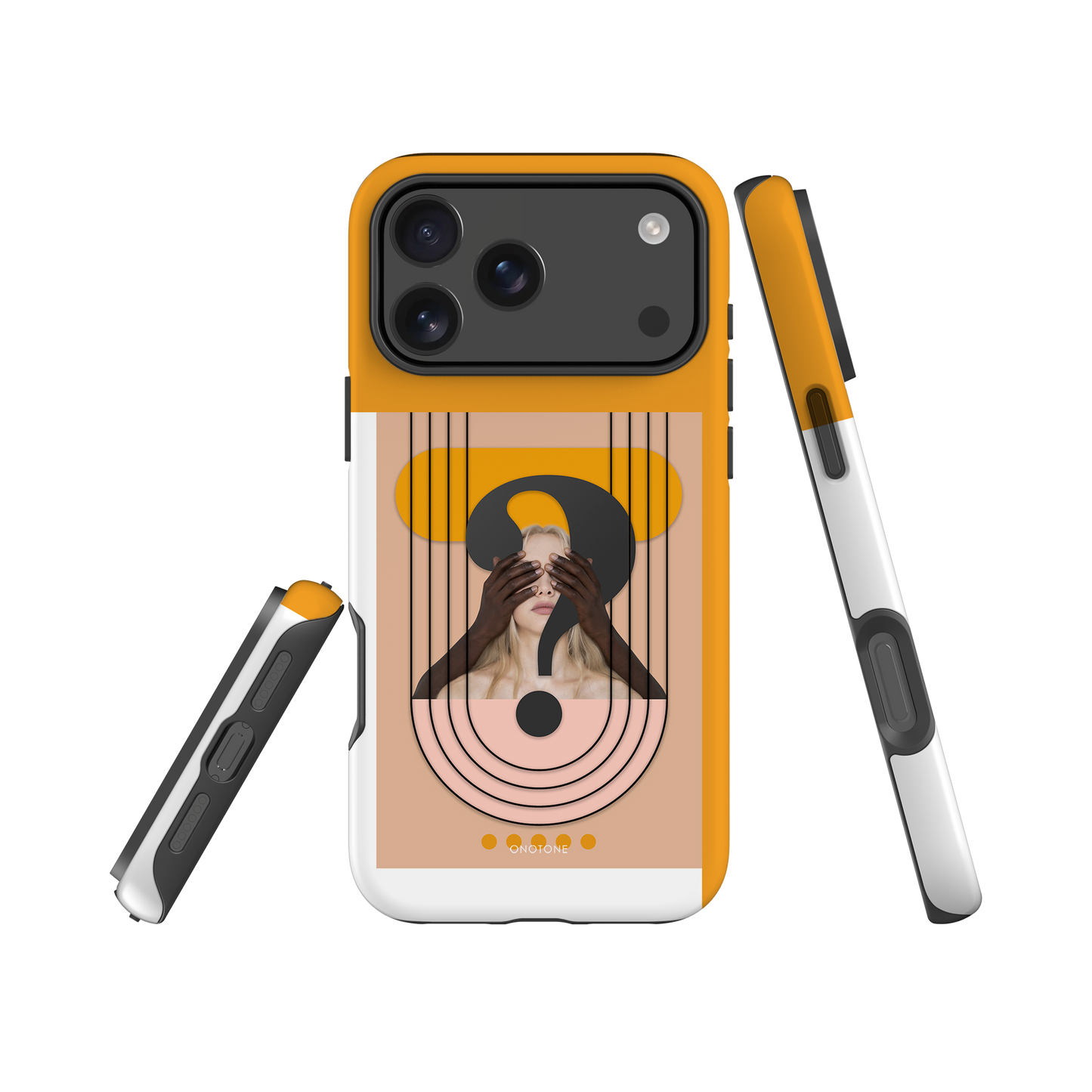 Dual Layer green modern iPhone® Case ( MD-4025)