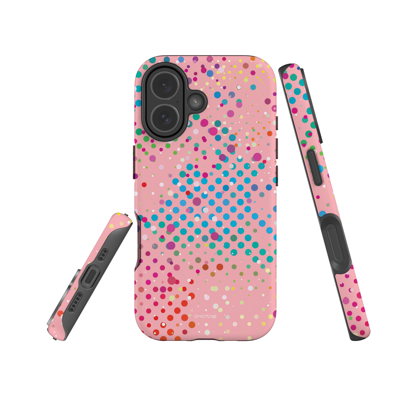 Mulberry Pink Polka Dot iPhone 17 (MagSafe) Case