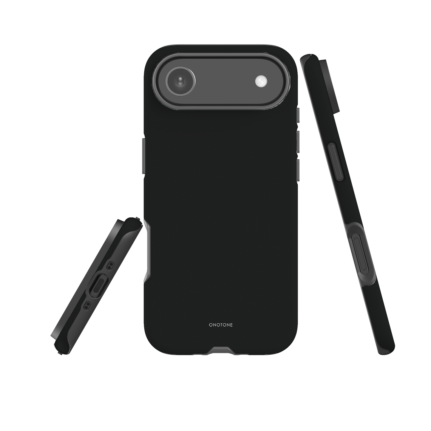 GRAY MINIMALIST IPHONE® CASE - PANTONE® 419